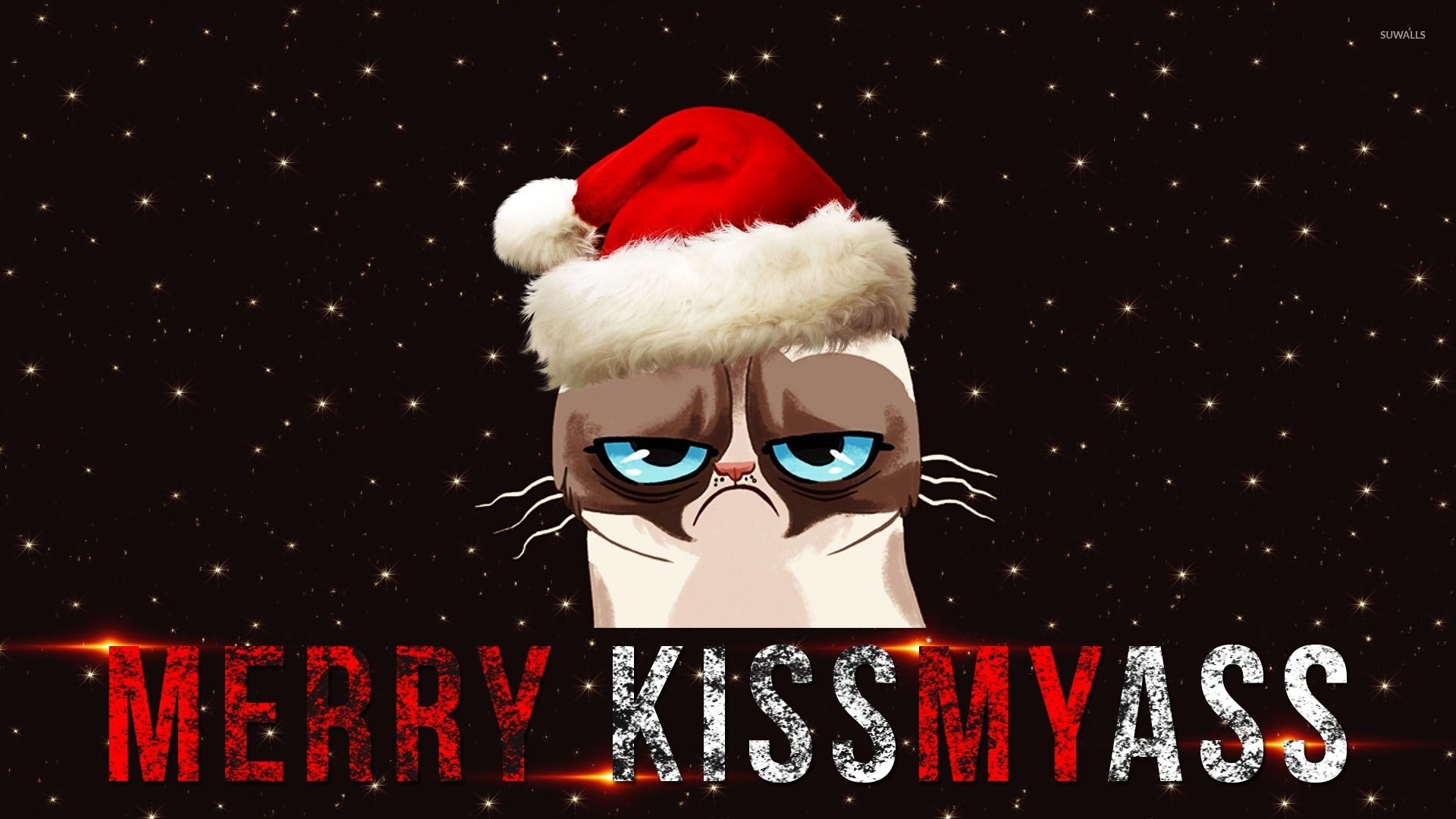 1920x1080 Grumpy Cat Christmas Wallpaper, Desktop