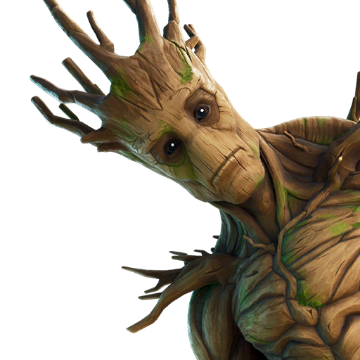 520x520 Groot Fortnite wallpaper, Phone