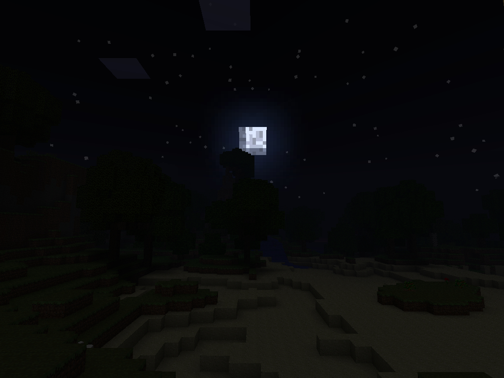 1030x770 Minecraft Night Wallpaper Free Minecraft Night Background, Desktop