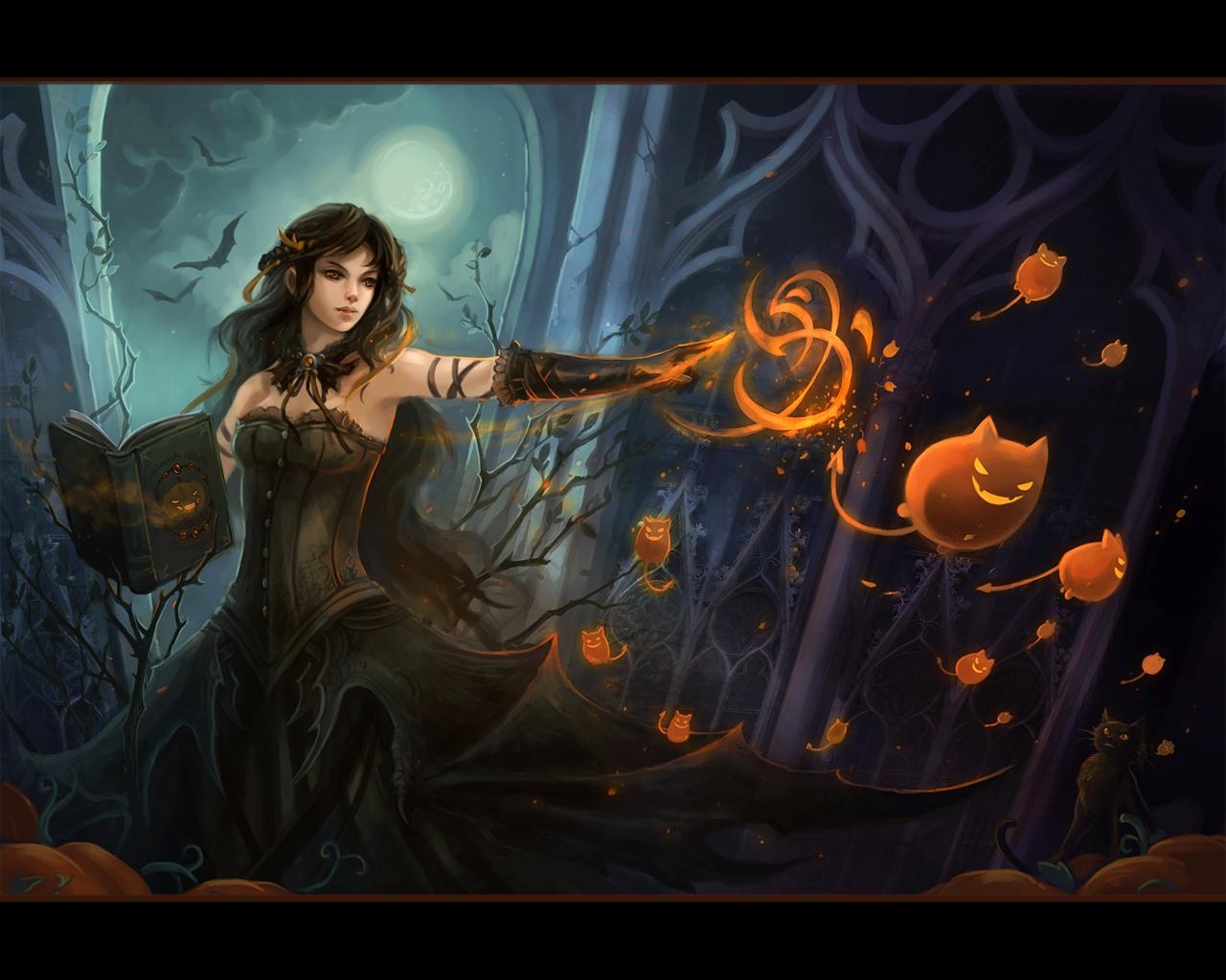 1280x1030 Halloween Wallpaper, Desktop