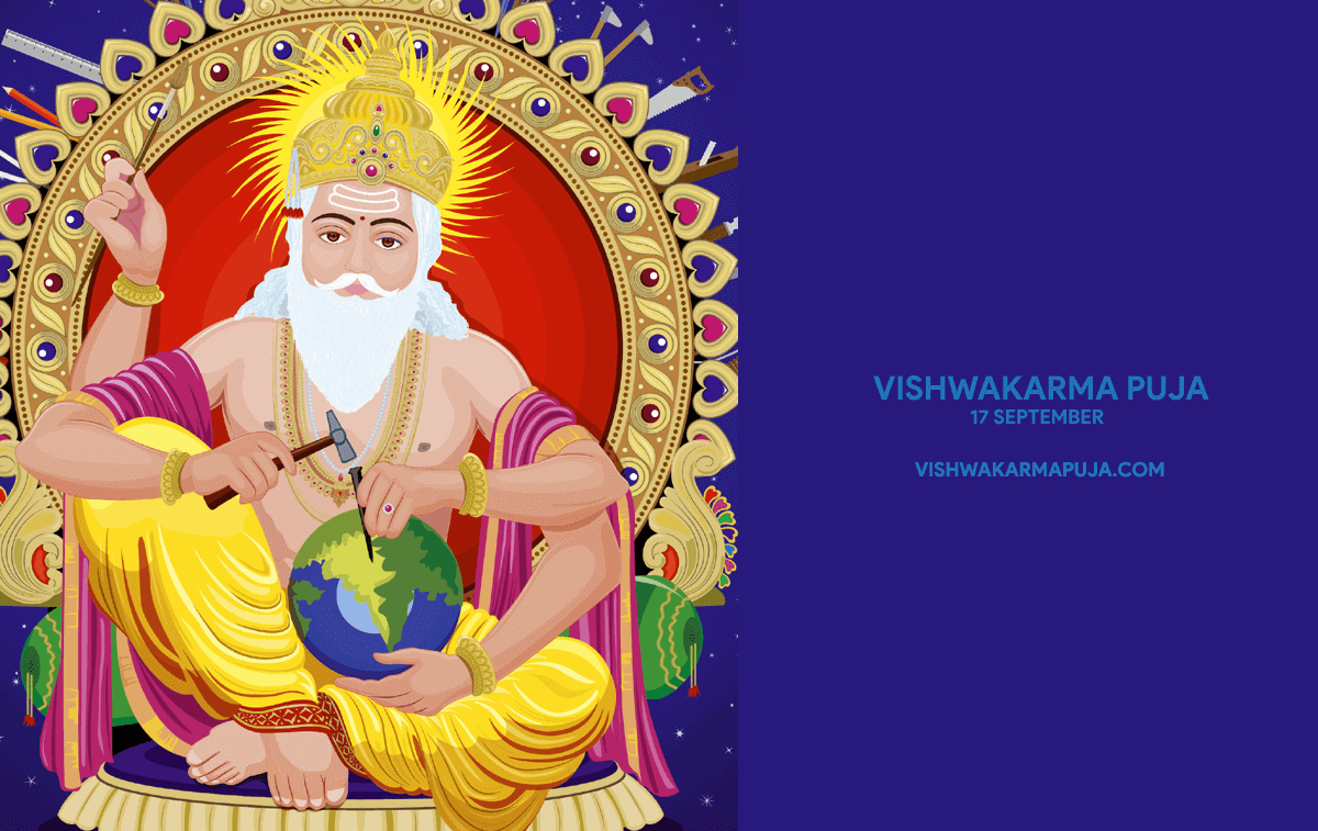 1200x760 Vishwakarma Puja Wallpaper - विश्वकर्मा पूजा, Desktop