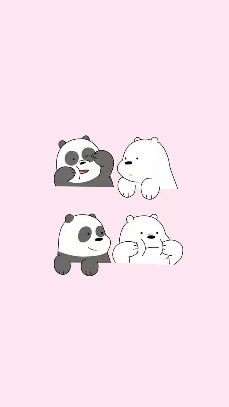 750x1340 We Bare Bears Wallpaper iPhone 7 Plus HD For Android, Phone