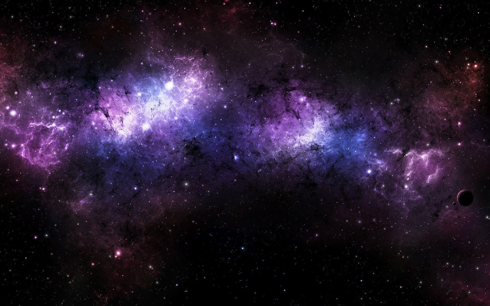 1920x1200 HD Purple Space Wallpaper, Desktop