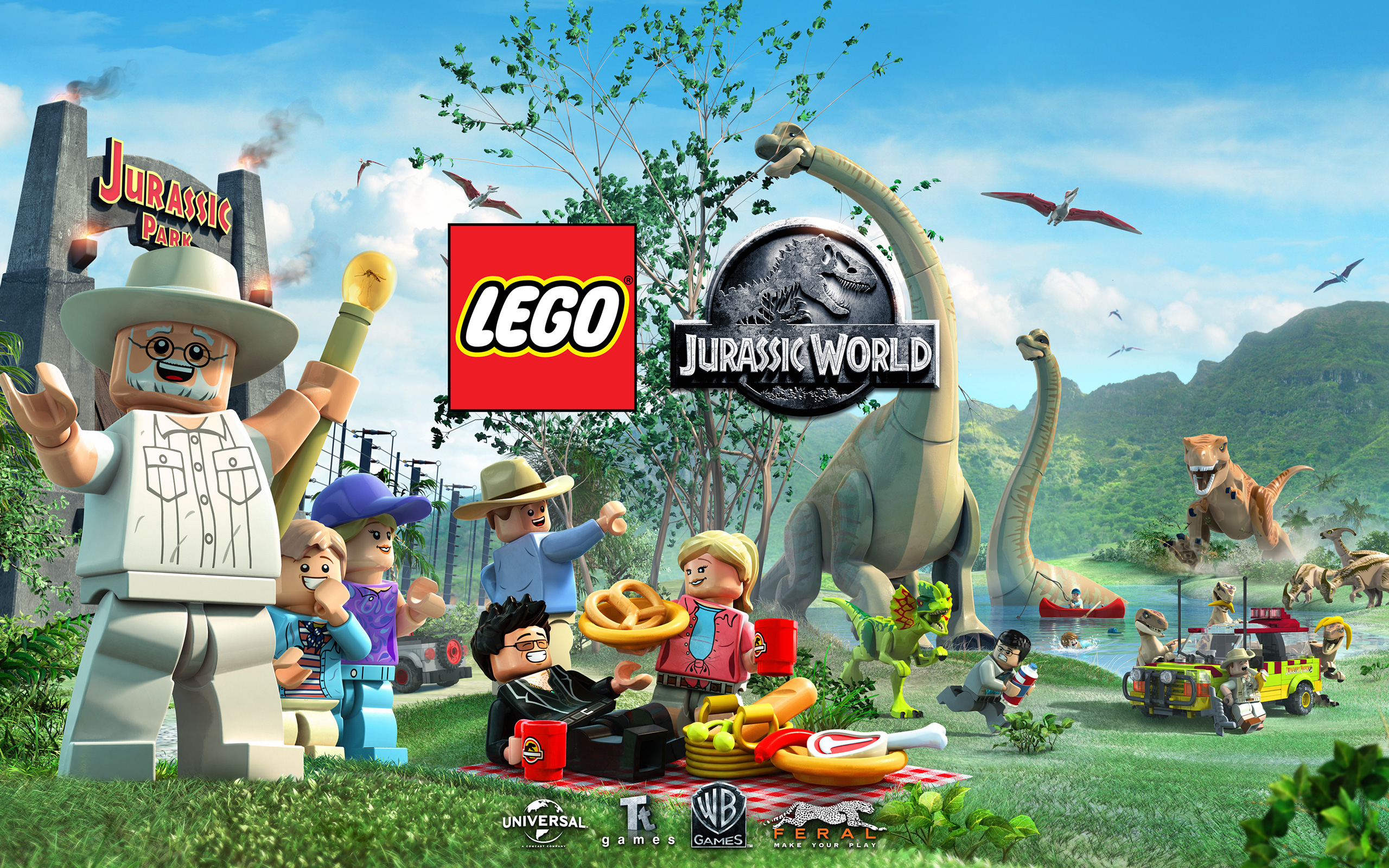 2560x1600 LEGO® Jurassic World™ for Mac, Desktop