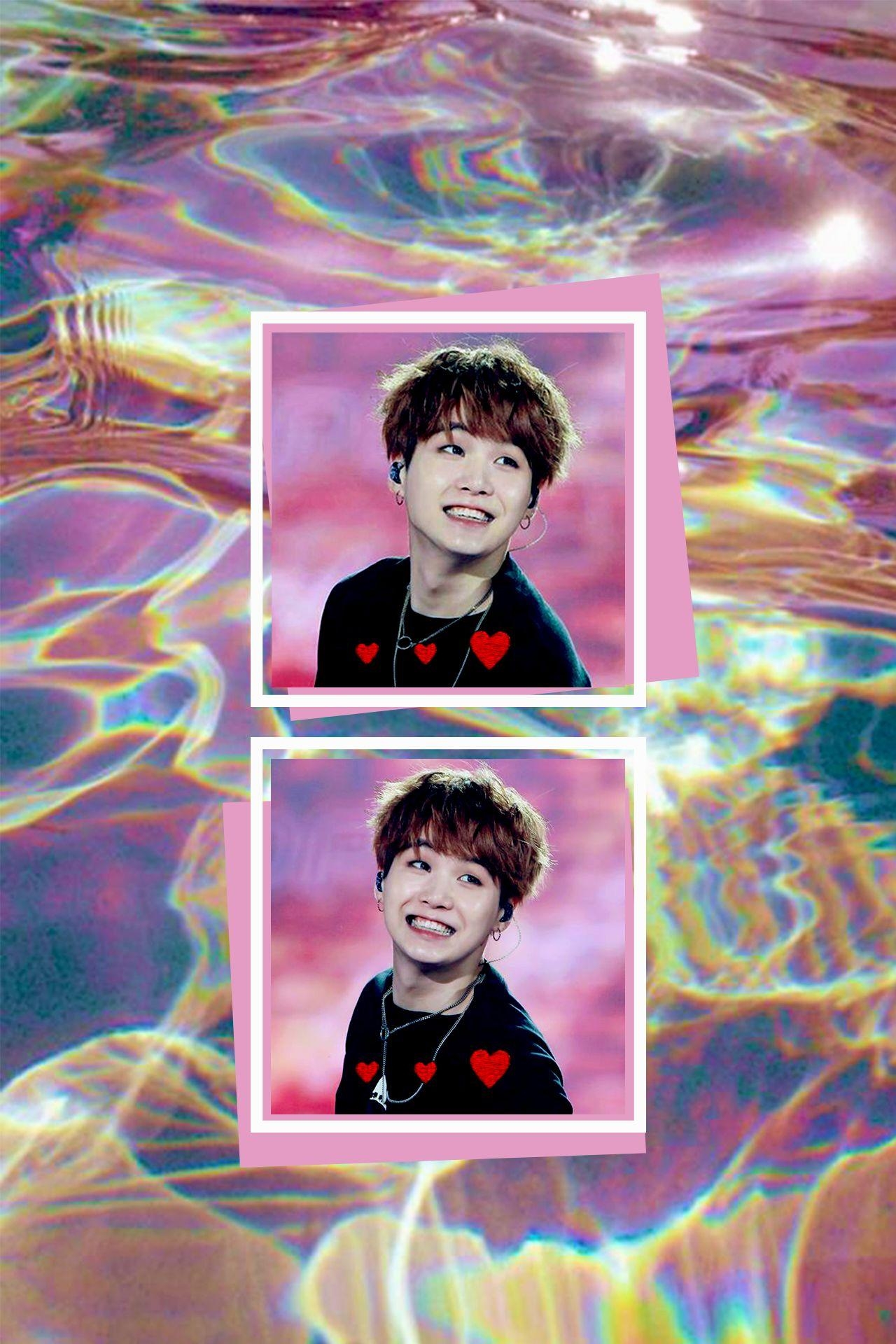 1280x1920 MIN YOONGI AESTHETIC WALLPAPER. BTS SUGA WALLPAPER PINK, Phone