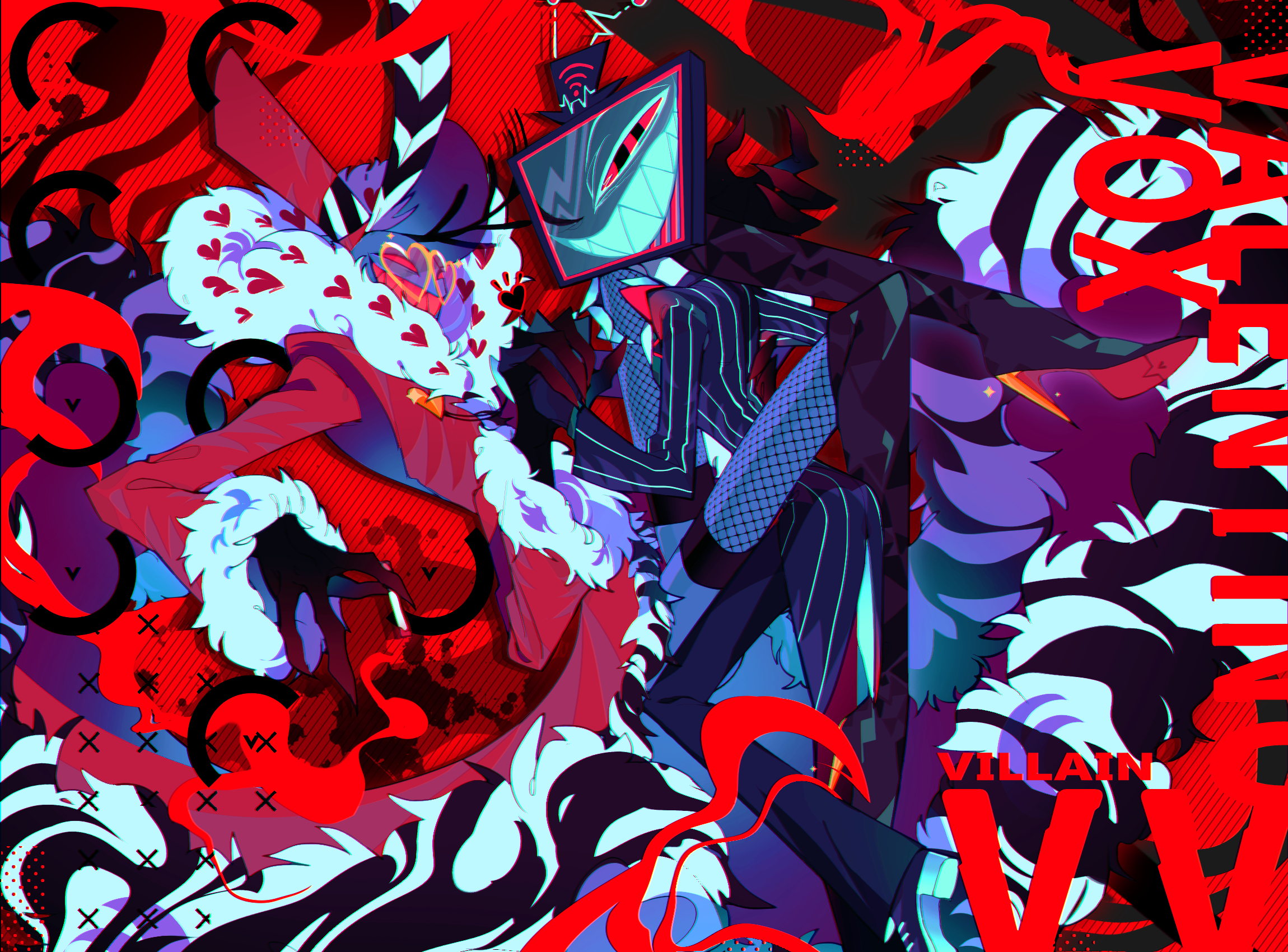 2300x1700 Valentino (Hazbin Hotel) HD Wallpaper and Background, Desktop