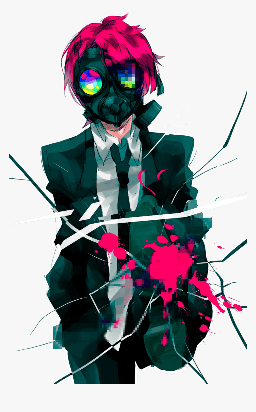 860x1390 Anime Guy Wallpaper Wp4402210 Boys With Mask, HD Png Download, Phone