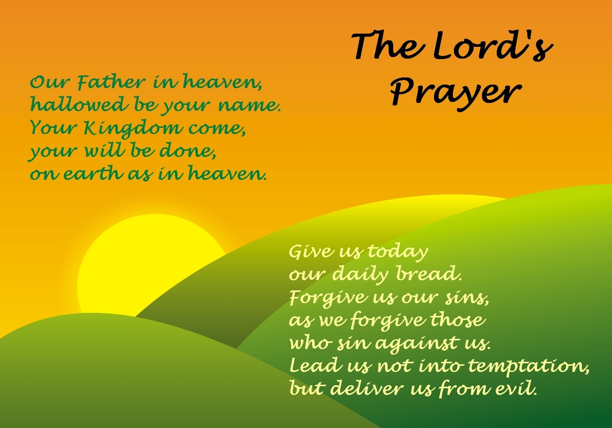 1200x840 Lord's Prayer Clipart, Desktop