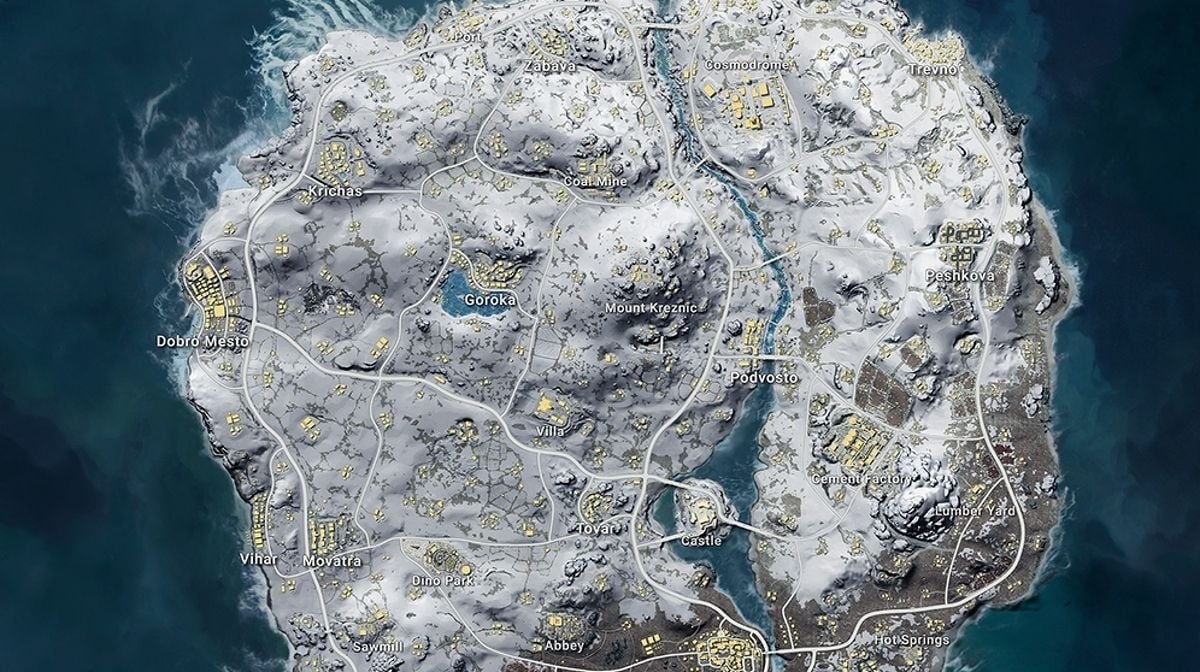 1200x680 PUBG Vikendi map: vehicles, size, best start locations and snow, Desktop