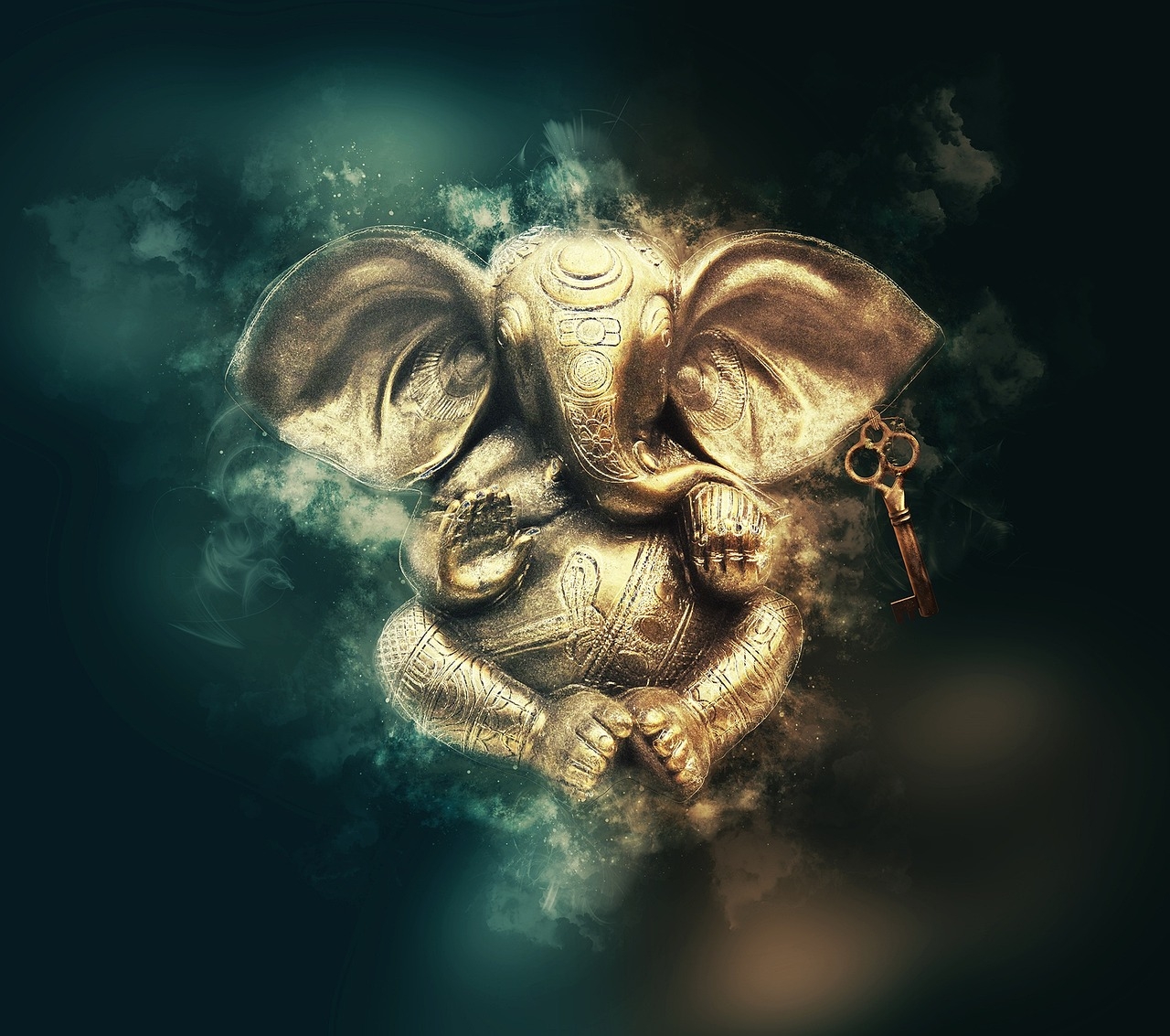 1280x1140 Free Ganesh & Ganpati Image, Desktop