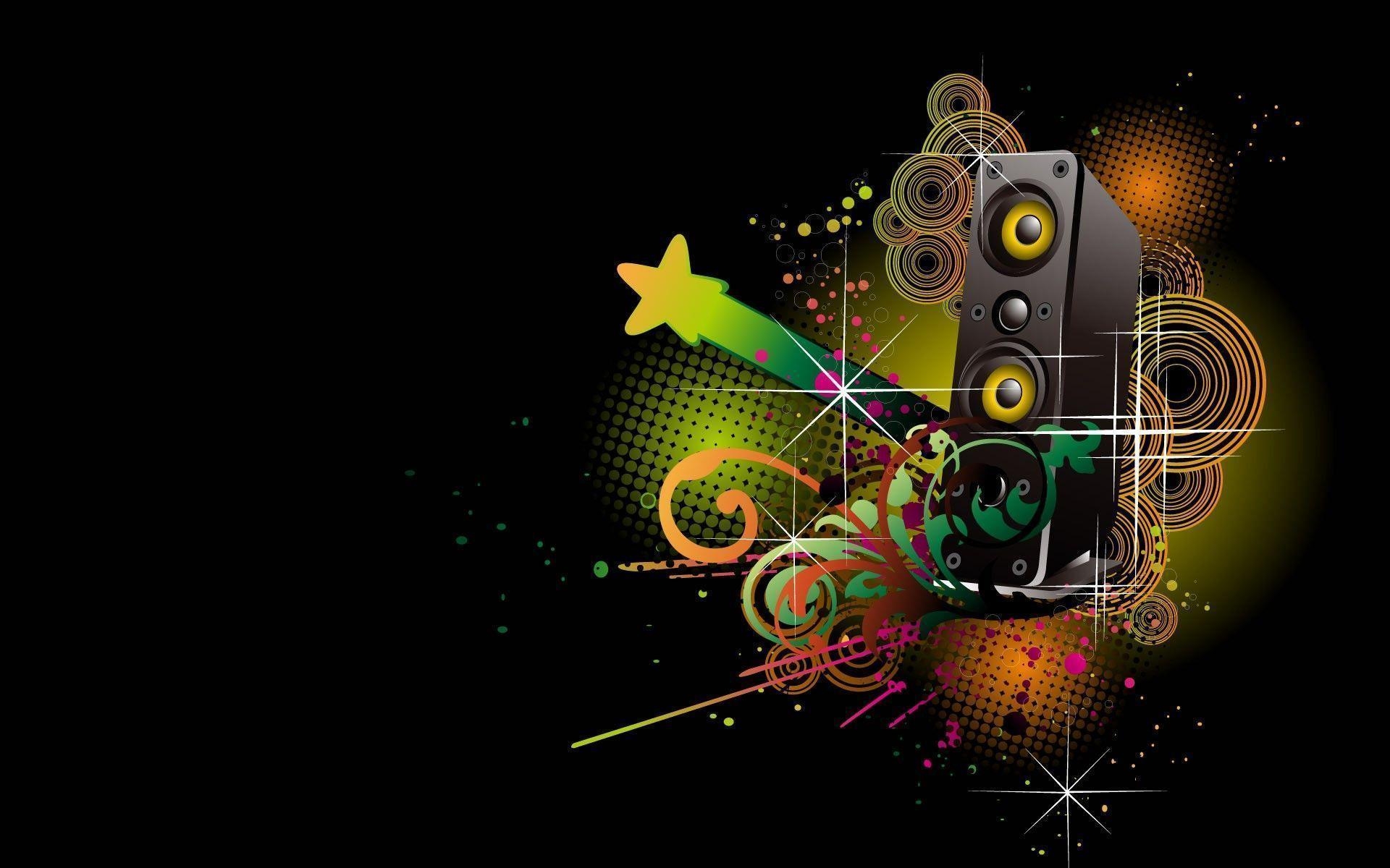 1920x1200 HD Wallpaper Abstract Music. Free Art Wallpaper, Desktop