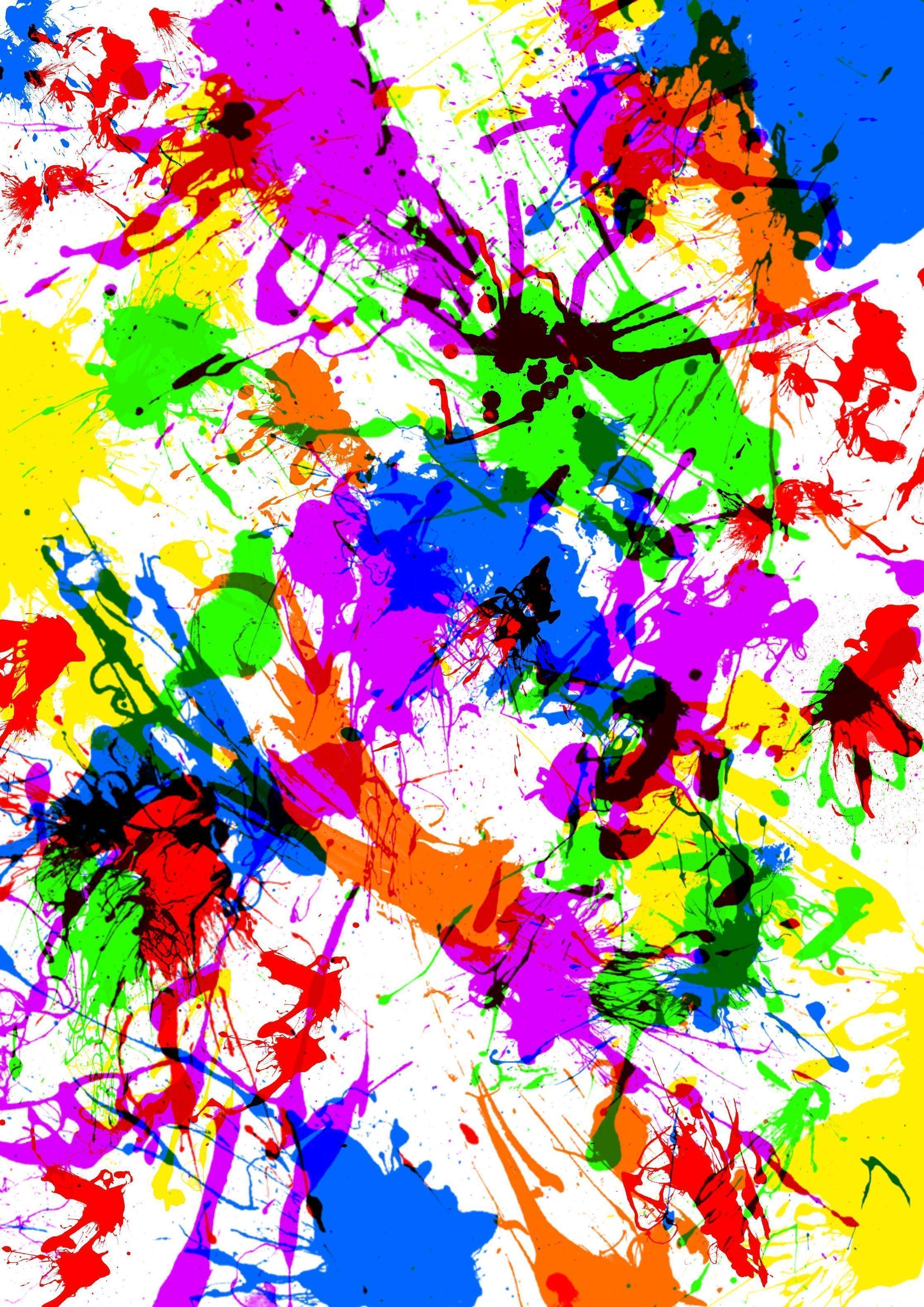 2240x3160 Colorful Paint Splatter Background HD 1080P 11 HD Wallpaper. lzamgs, Phone