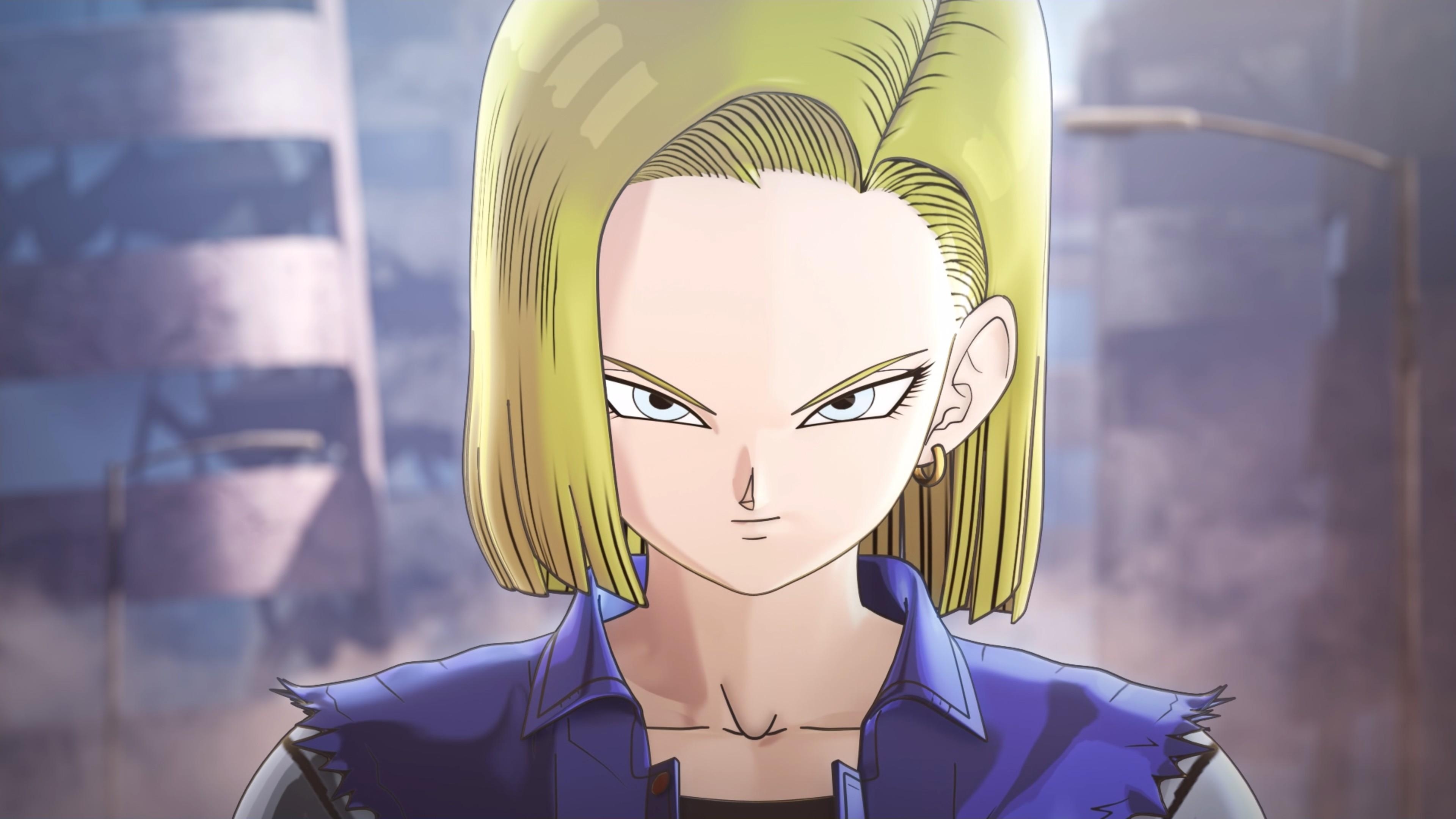 3840x2160 Android 18 Wallpaper, Desktop