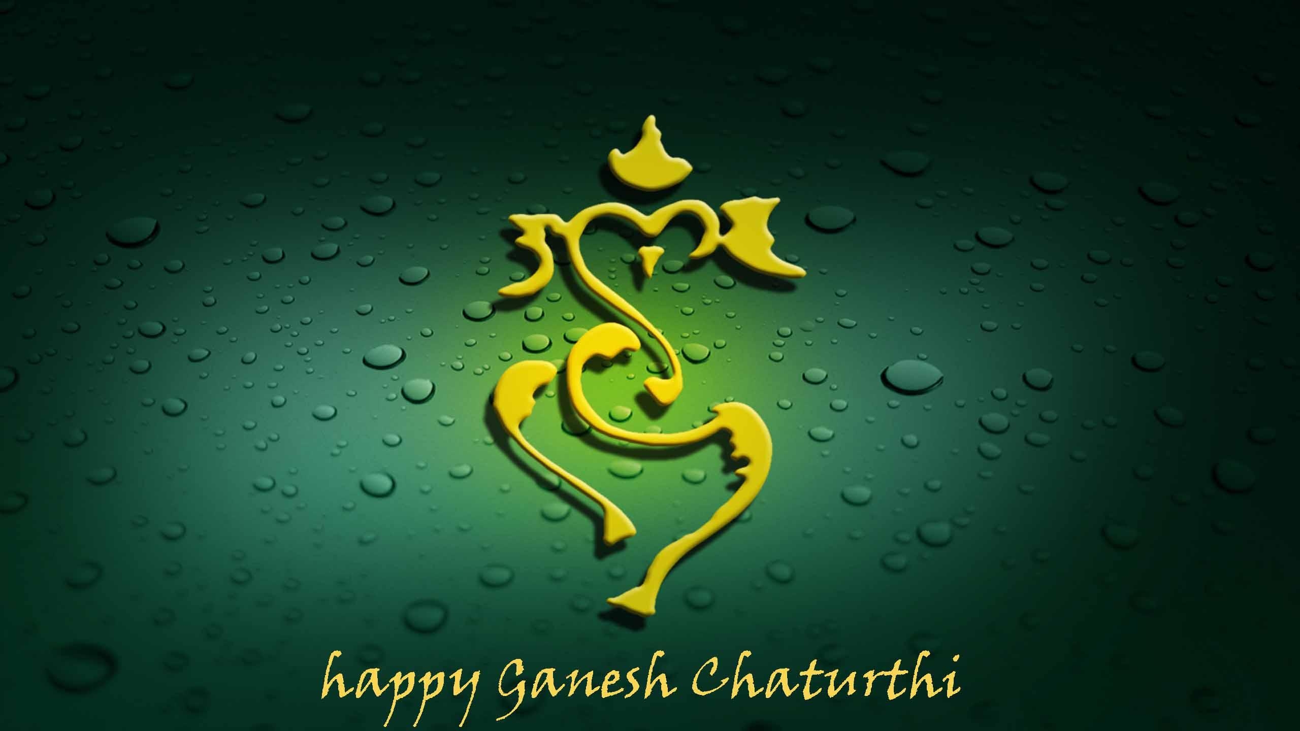 2560x1440 Happy Ganesh Chaturthi 2019 HD Image, Wallpaper, Photo, Pics, Desktop