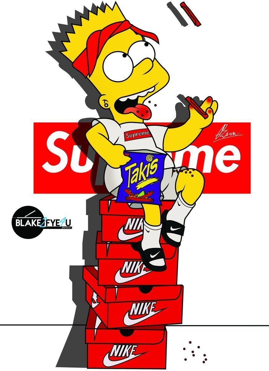 880x1200 Supreme Nike Wallpaper Free Supreme Nike Background, Phone