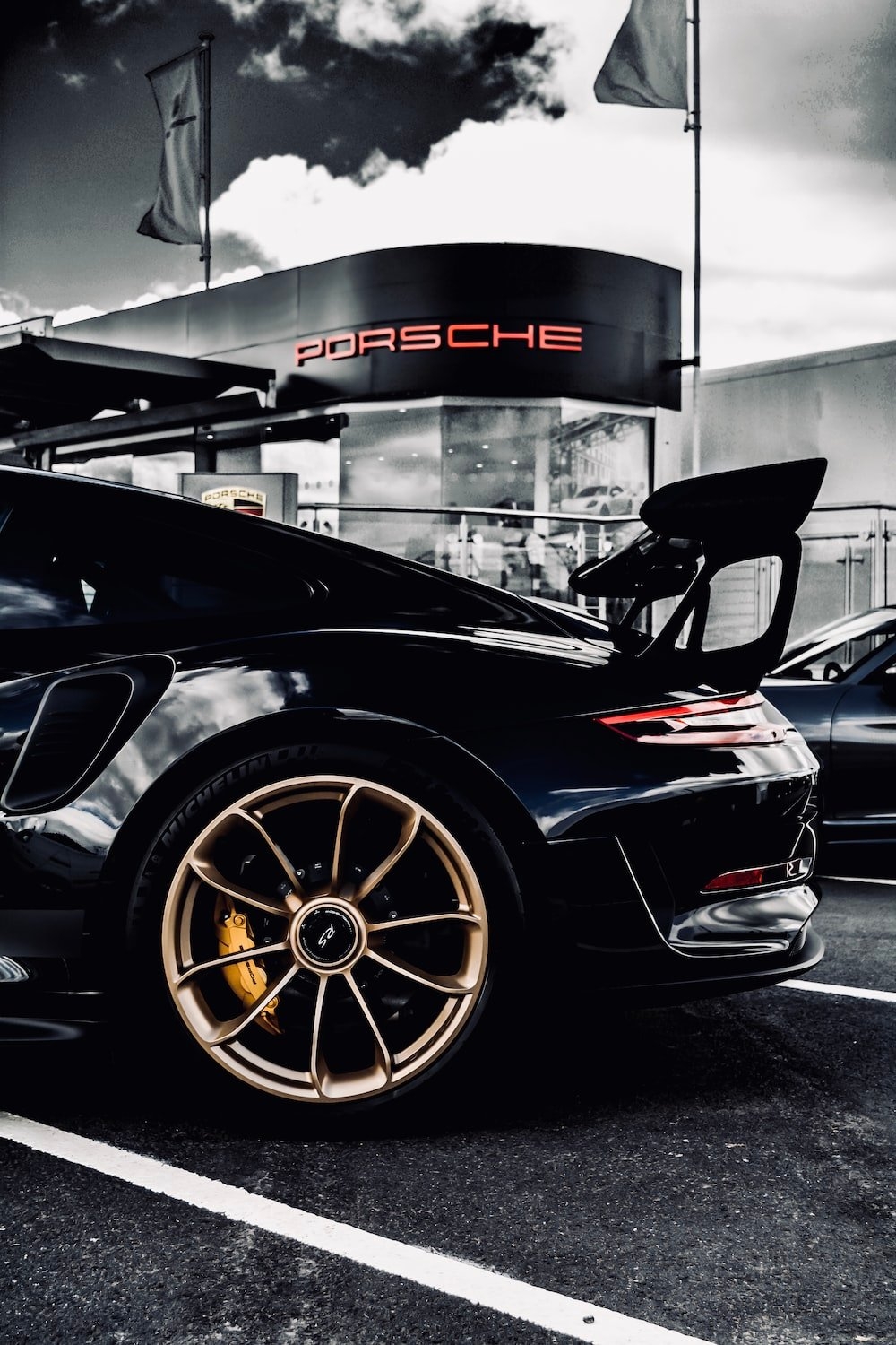 1000x1500 Black Porsche Picture. Download Free Image, Phone