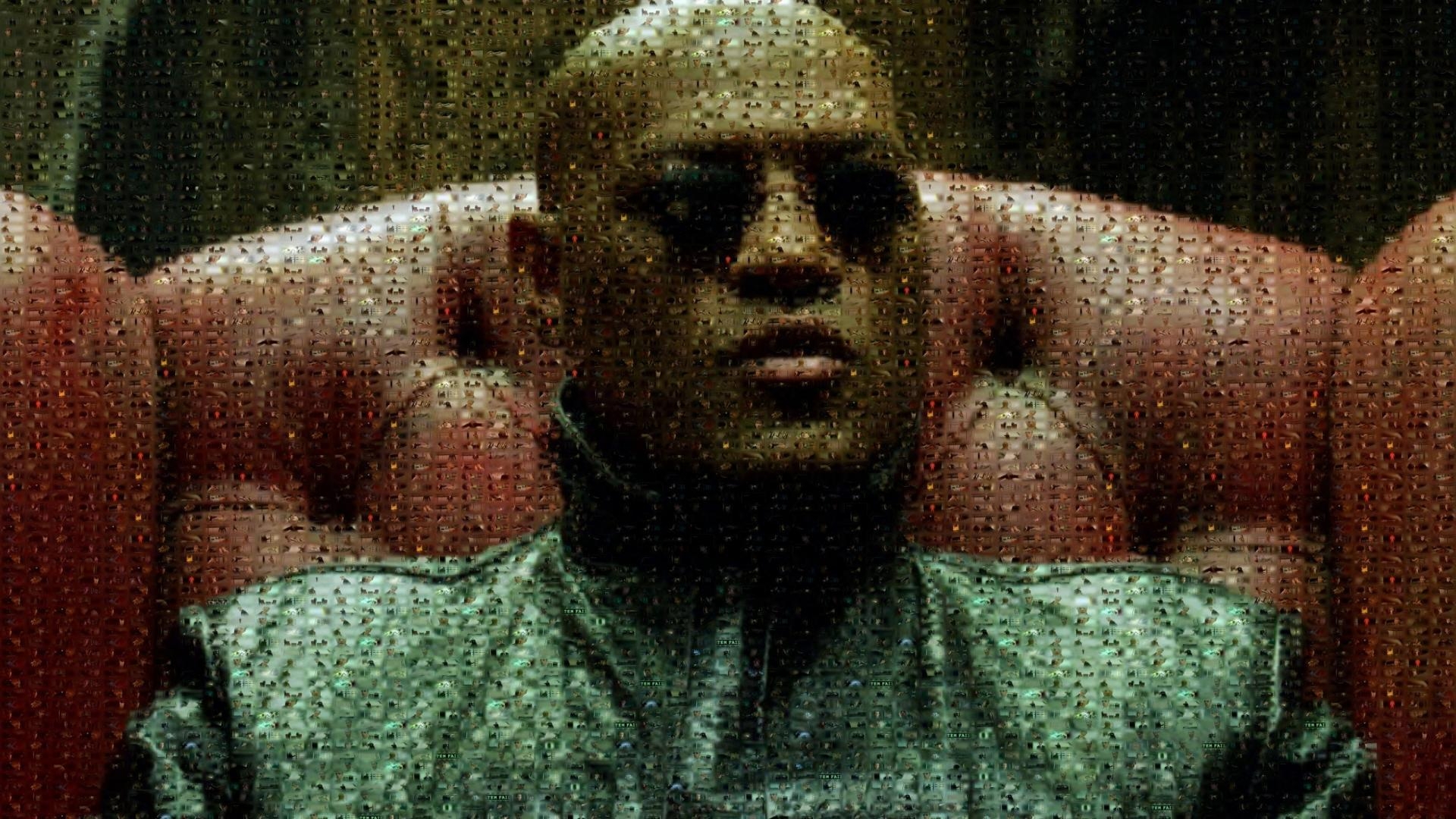 1920x1080 Sunglasses morpheus armchairs artwork laurence fishburne, Desktop