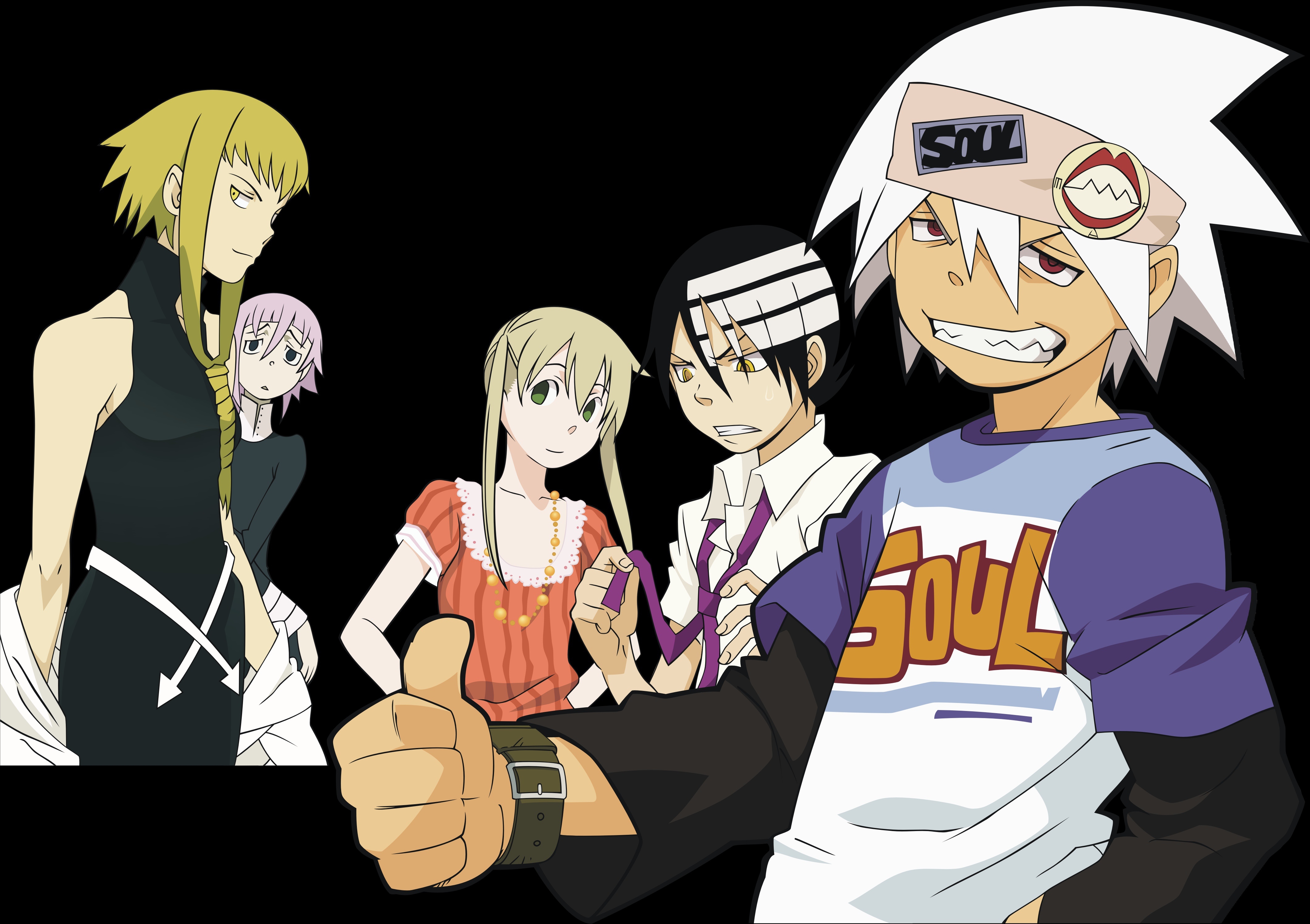 4250x3000 Wallpaper anime, Soul eater, black, Desktop