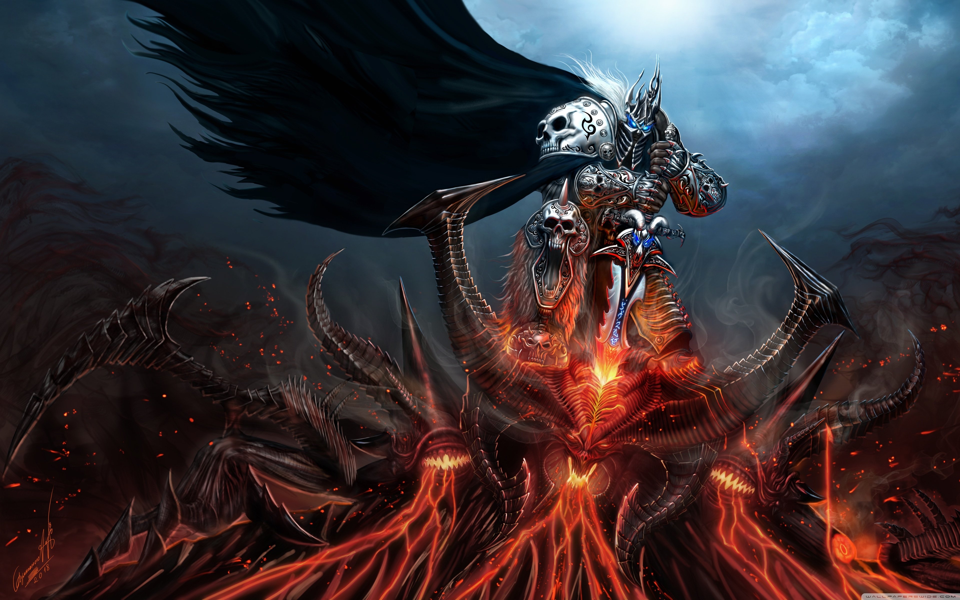 3840x2400 Lich King Diablo ❤ 4K HD Desktop Wallpaper for 4K Ultra HD, Desktop