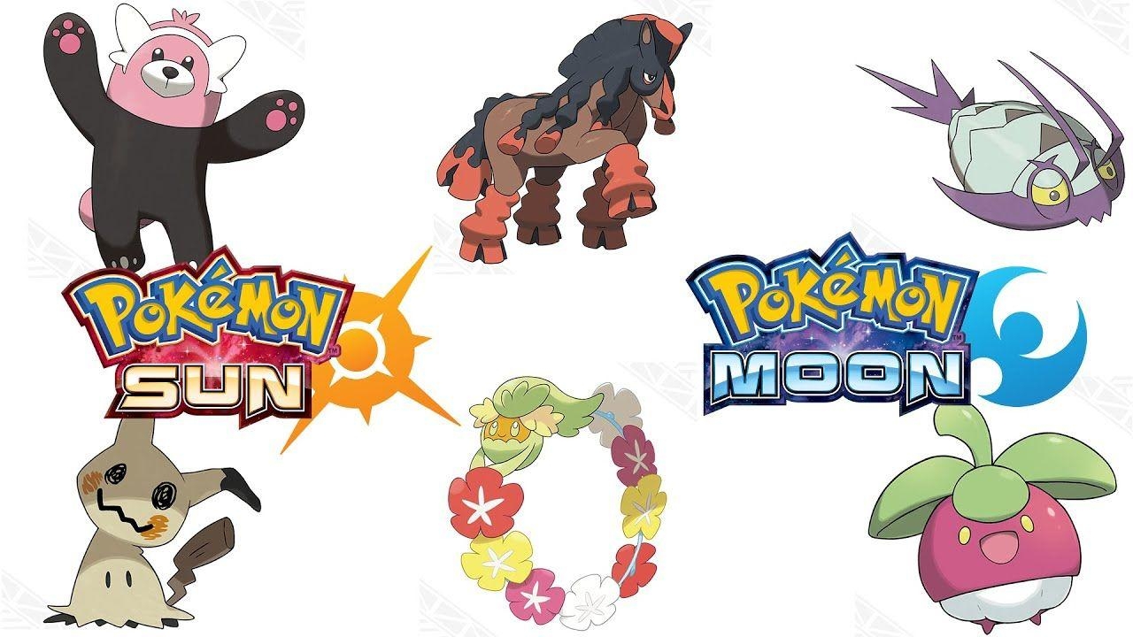 1280x720 Mudsdale, Comfey, Bounsweet, Wimpod Revealed. Pokemon Sun and Moon, Desktop