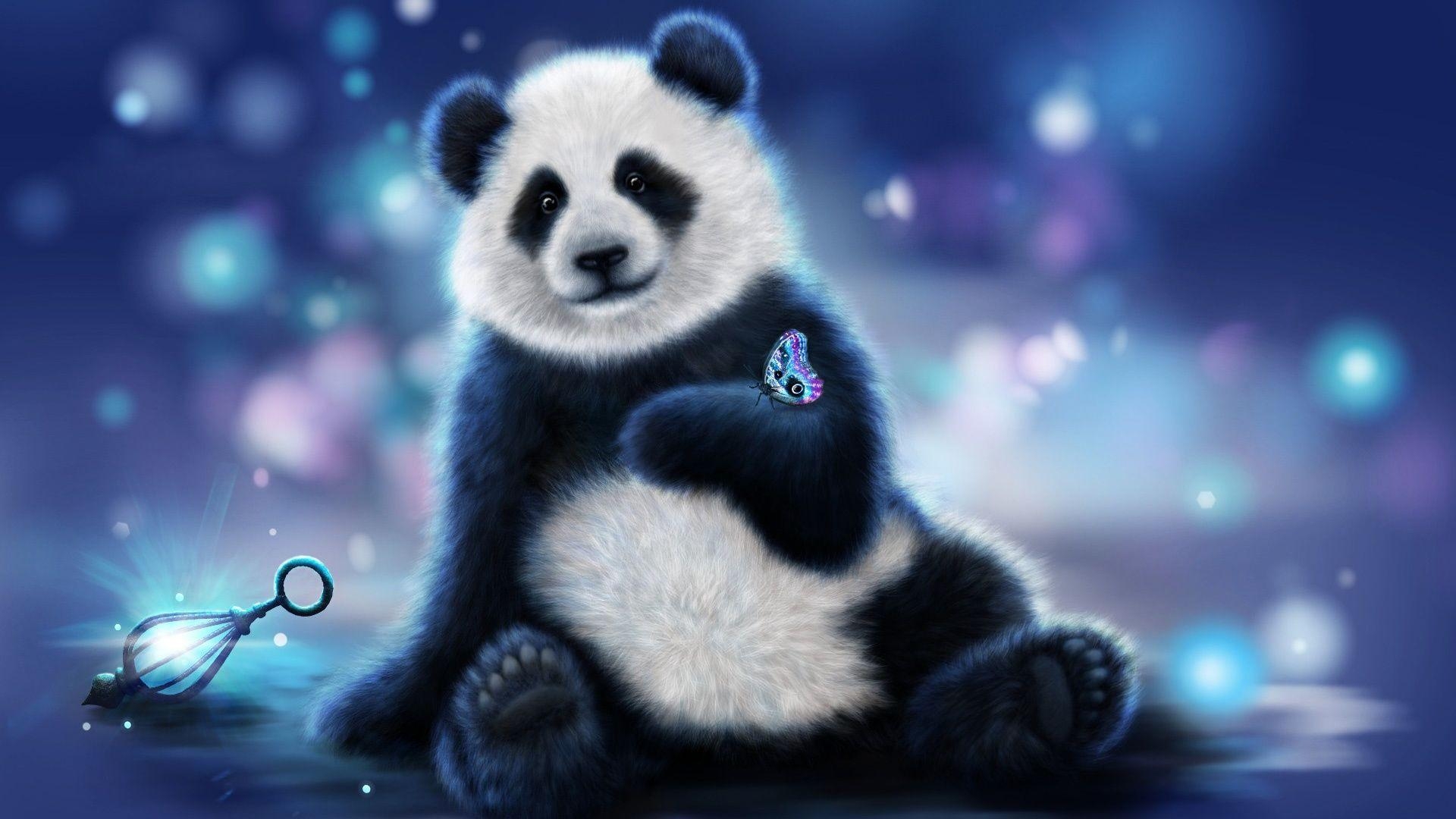 1920x1080 Free Download Cute Panda Wallpaper Tumblr, Desktop