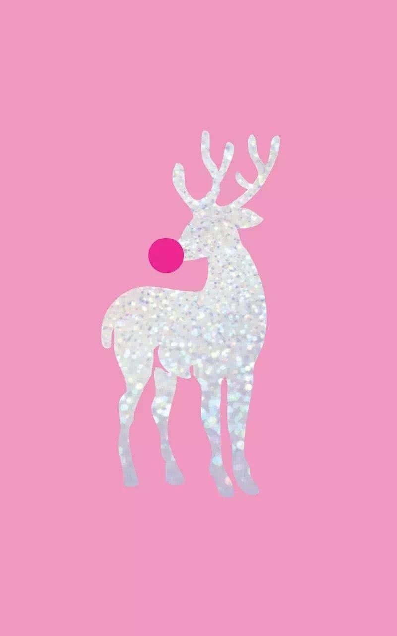 800x1280 Background Pink Background Christmas Wallpaper Phone Wallpaper Portal, Phone