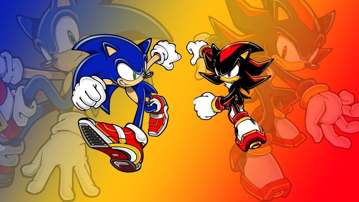 1200x670 Sonic And Shadow Wallpaper By Dawn Sparkle06, Desktop