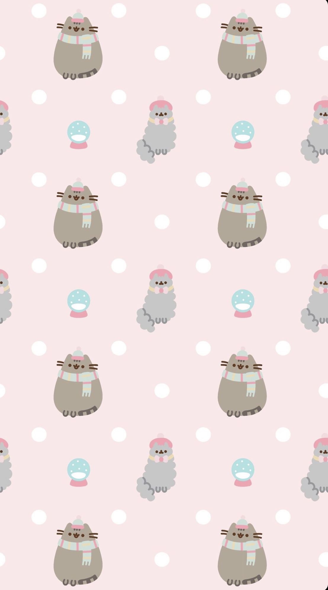 1110x1990 pusheen winter wallpaper !!. Wallpaper iphone christmas, Pusheen cat, Cat wallpaper, Phone