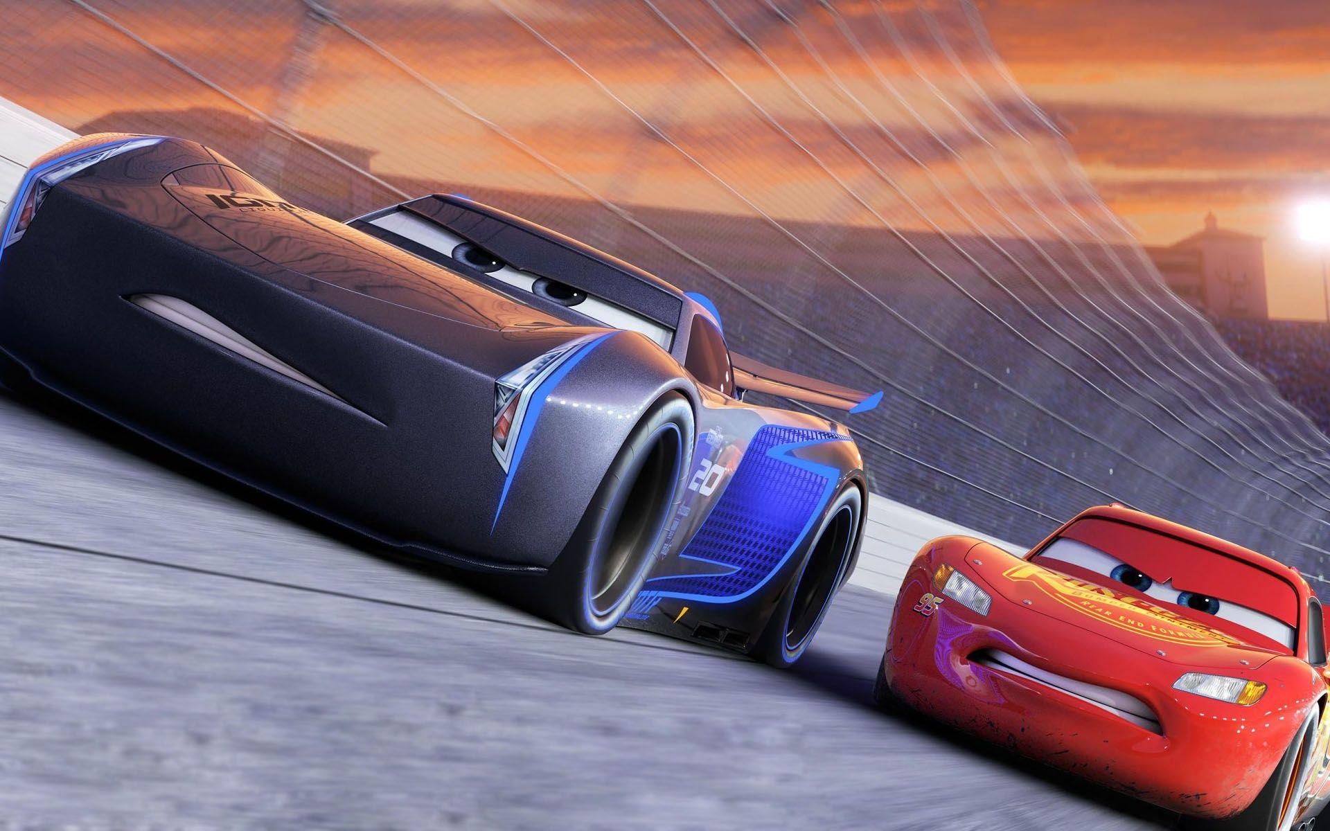 1920x1200 Wallpaper Cars Lightning McQueen, Jackson Storm, Movies, Desktop