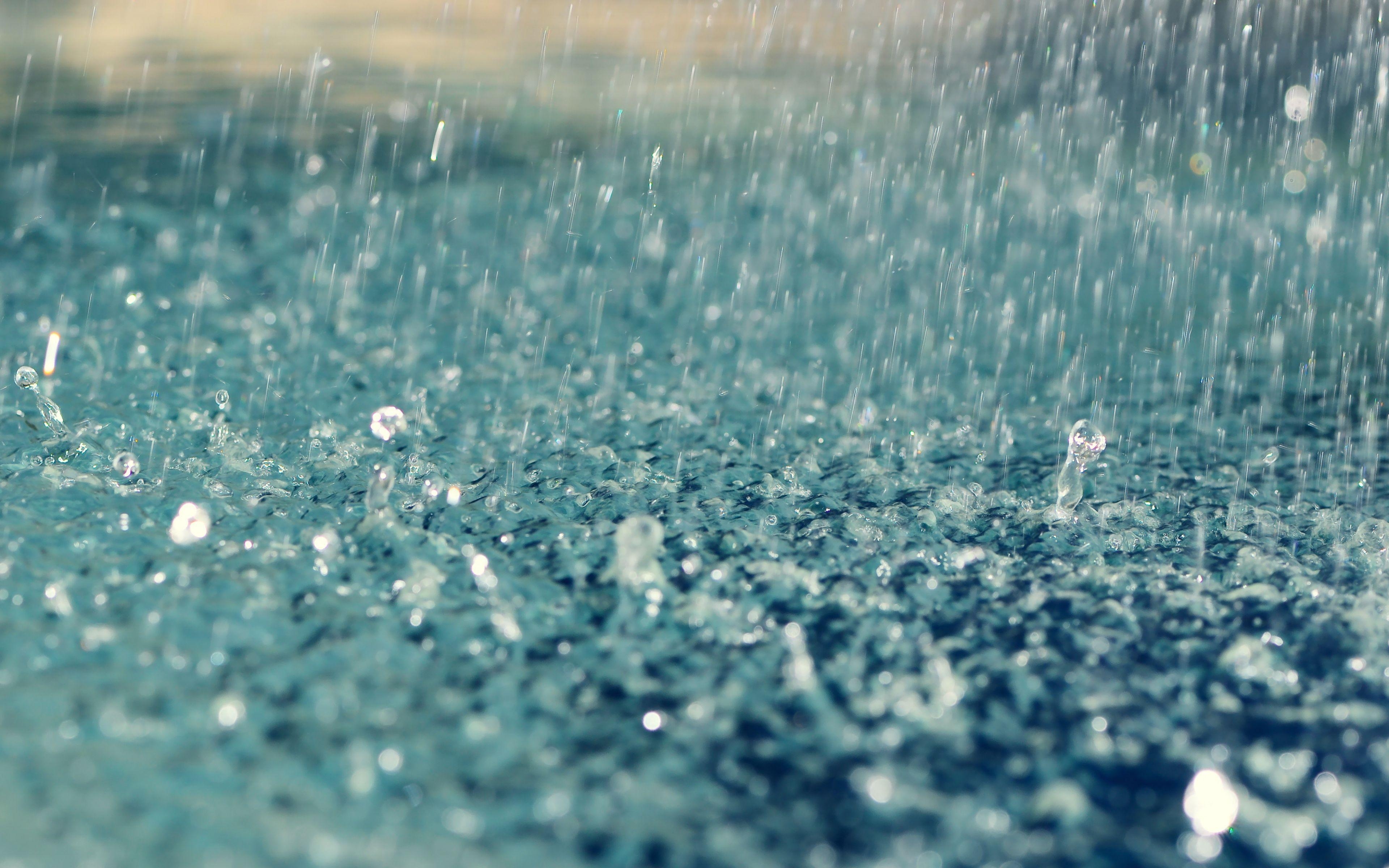 3840x2400 Download Wallpaper  Rain, Drops, Splashes, Splash Ultra, Desktop