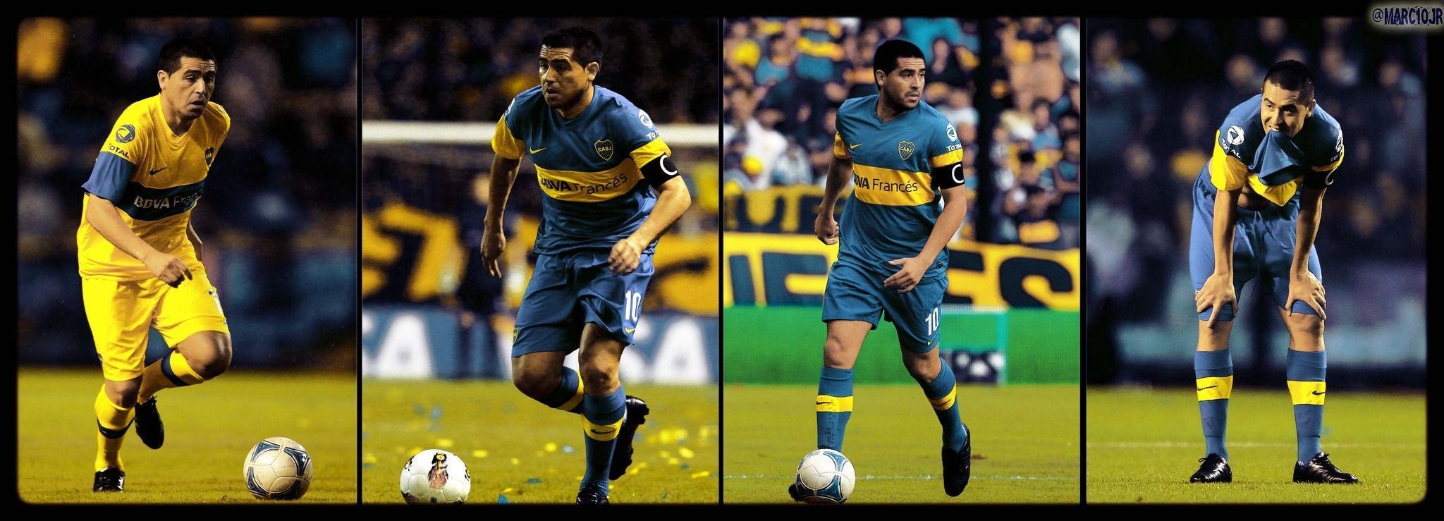 2050x740 Wallpaper Juan Román Riquelme!, Dual Screen