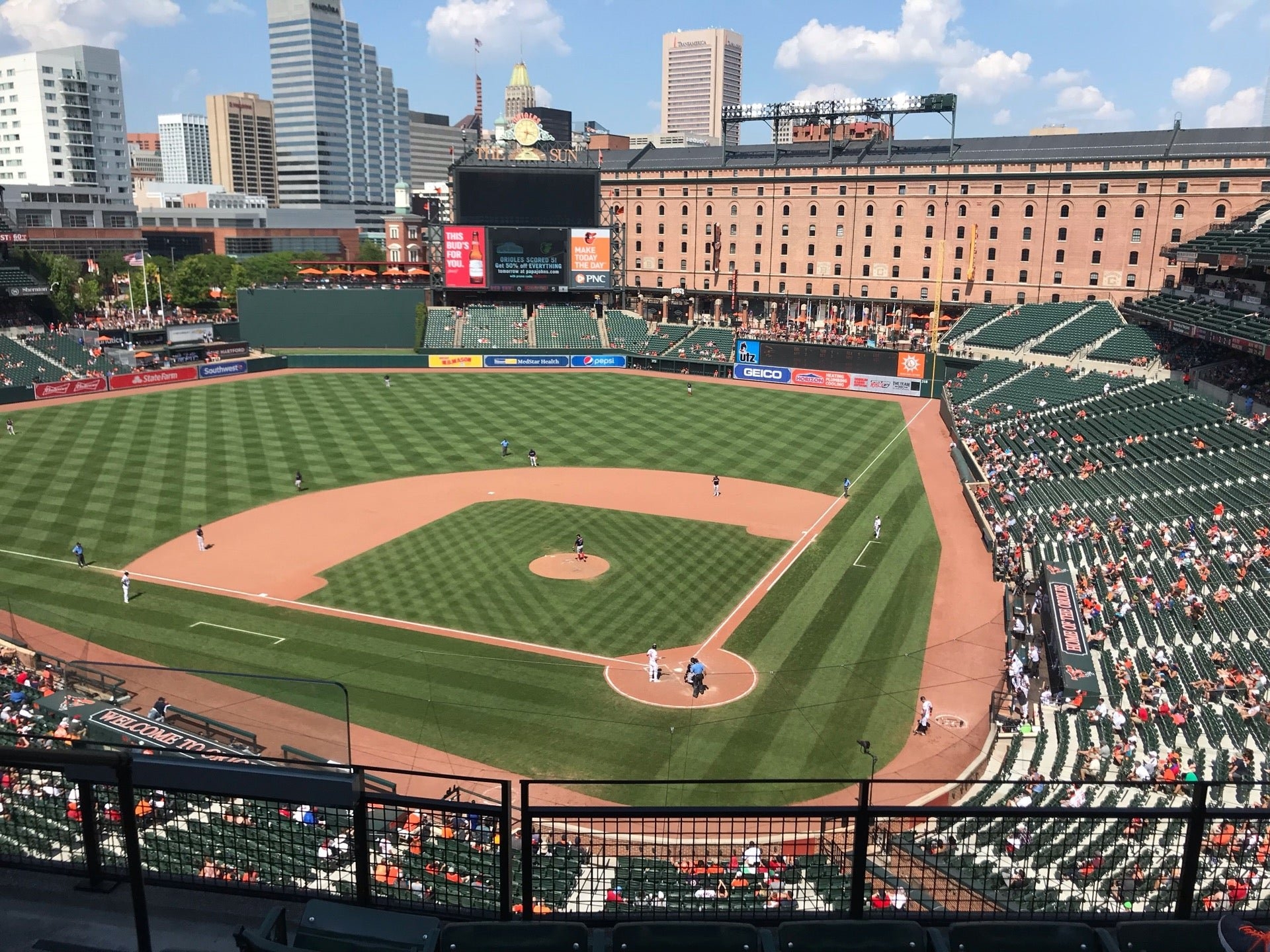 1920x1440 Shaded and Covered Seating at Oriole Park, Desktop