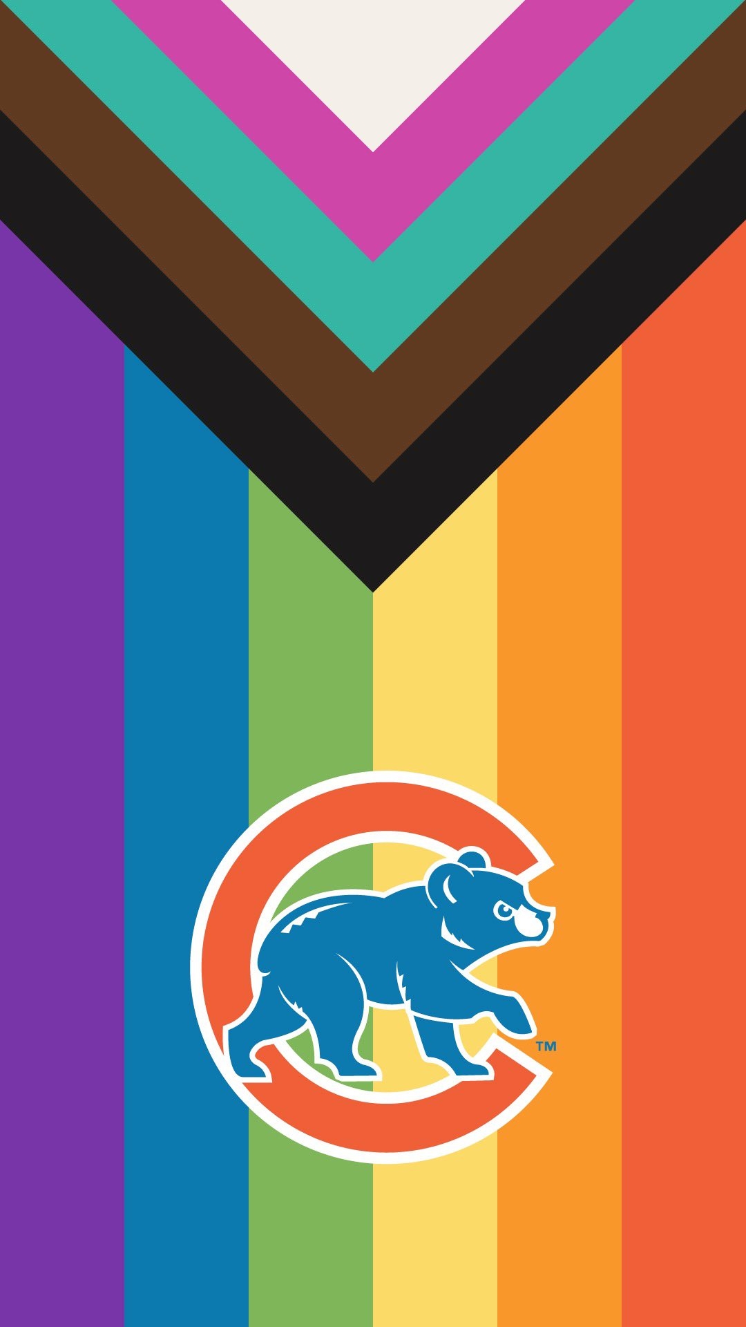 1080x1920 Chicago Cubs - #Pride #WallpaperWednesday, Phone