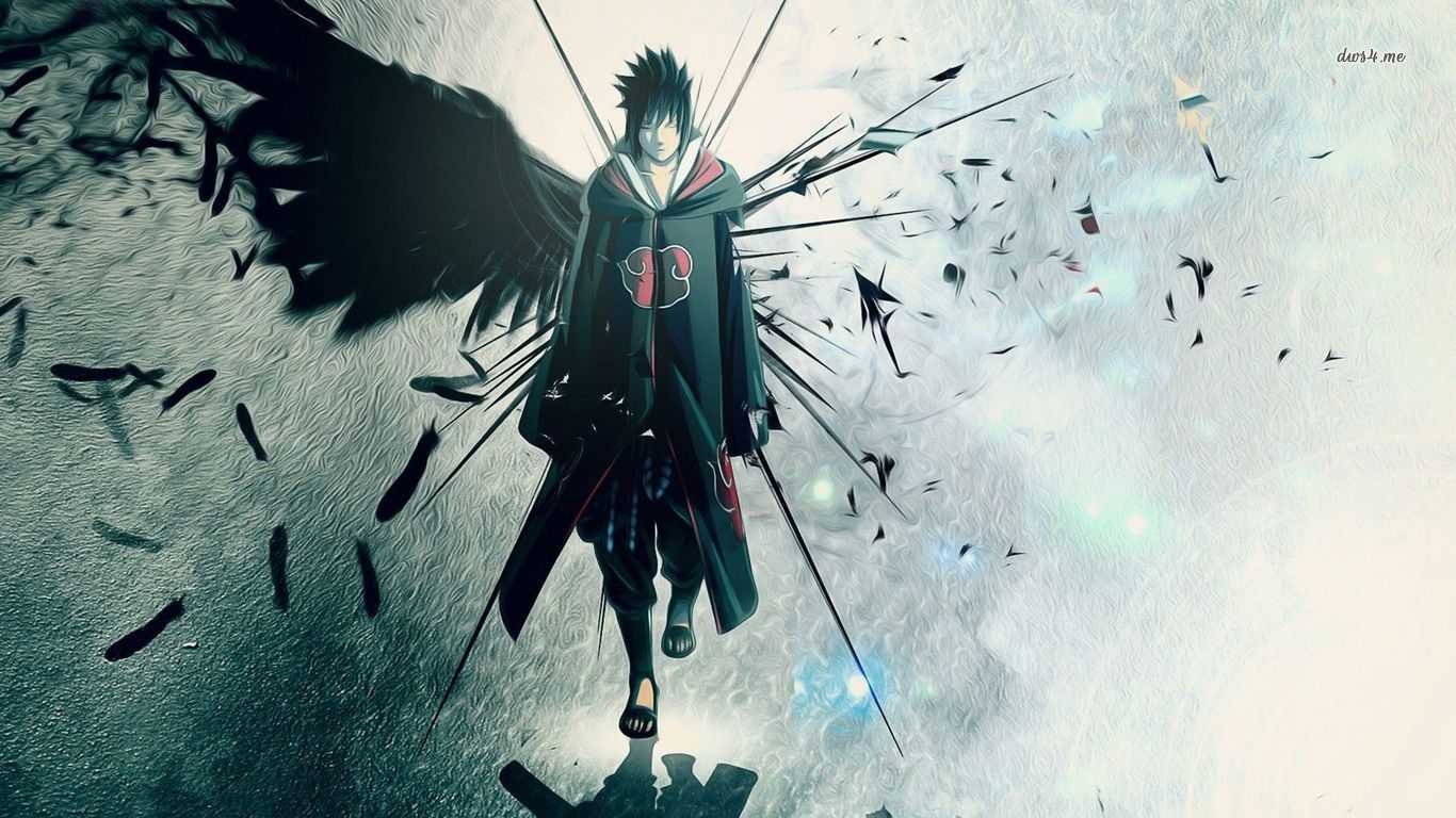 1370x770 Sasuke Wallpaper, Desktop