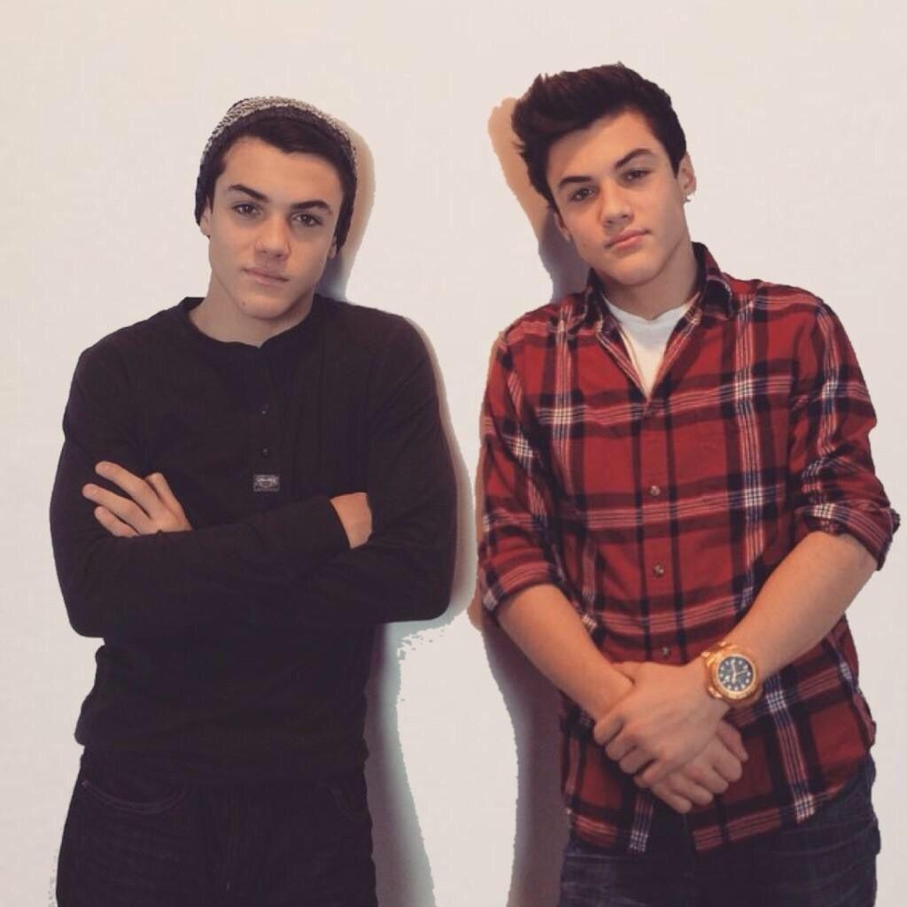 1030x1030 The boys on New Years!. The Dolan Twins❤. Twins, Phone