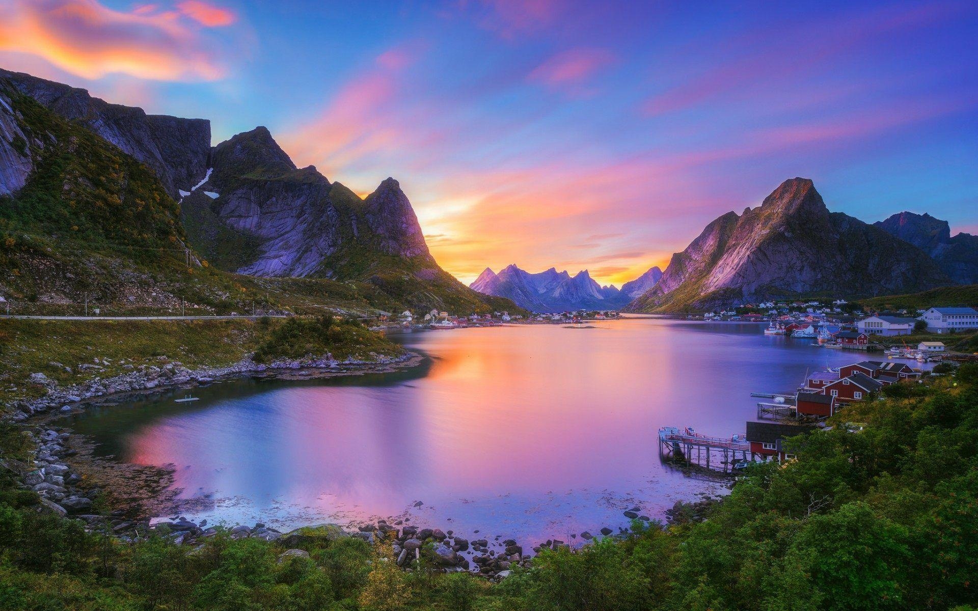 1920x1200 Lofoten Norway Wallpaper HD Download Of Beautiful Scenery, Desktop