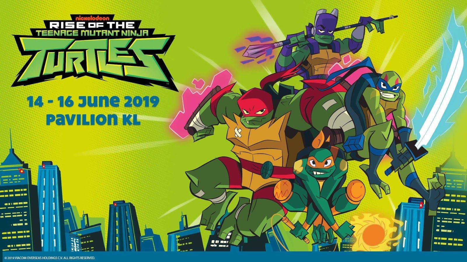 1600x900 NickALive!: The Teenage Mutant Ninja Turtles to Invade Pavilion KL in Malaysia This Raya, Desktop