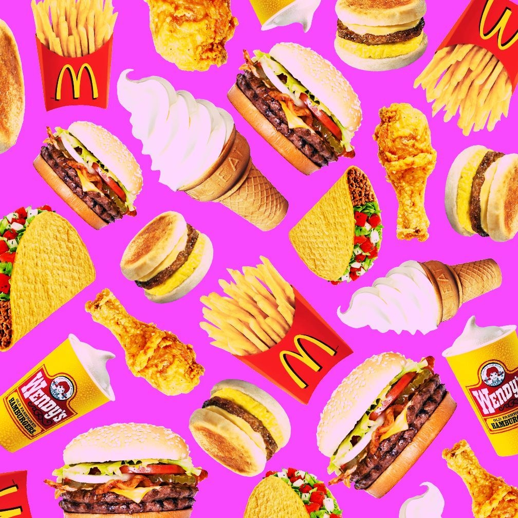 1010x1010 Kawaii Fast Food Wallpaper Free Kawaii Fast Food Background, Phone