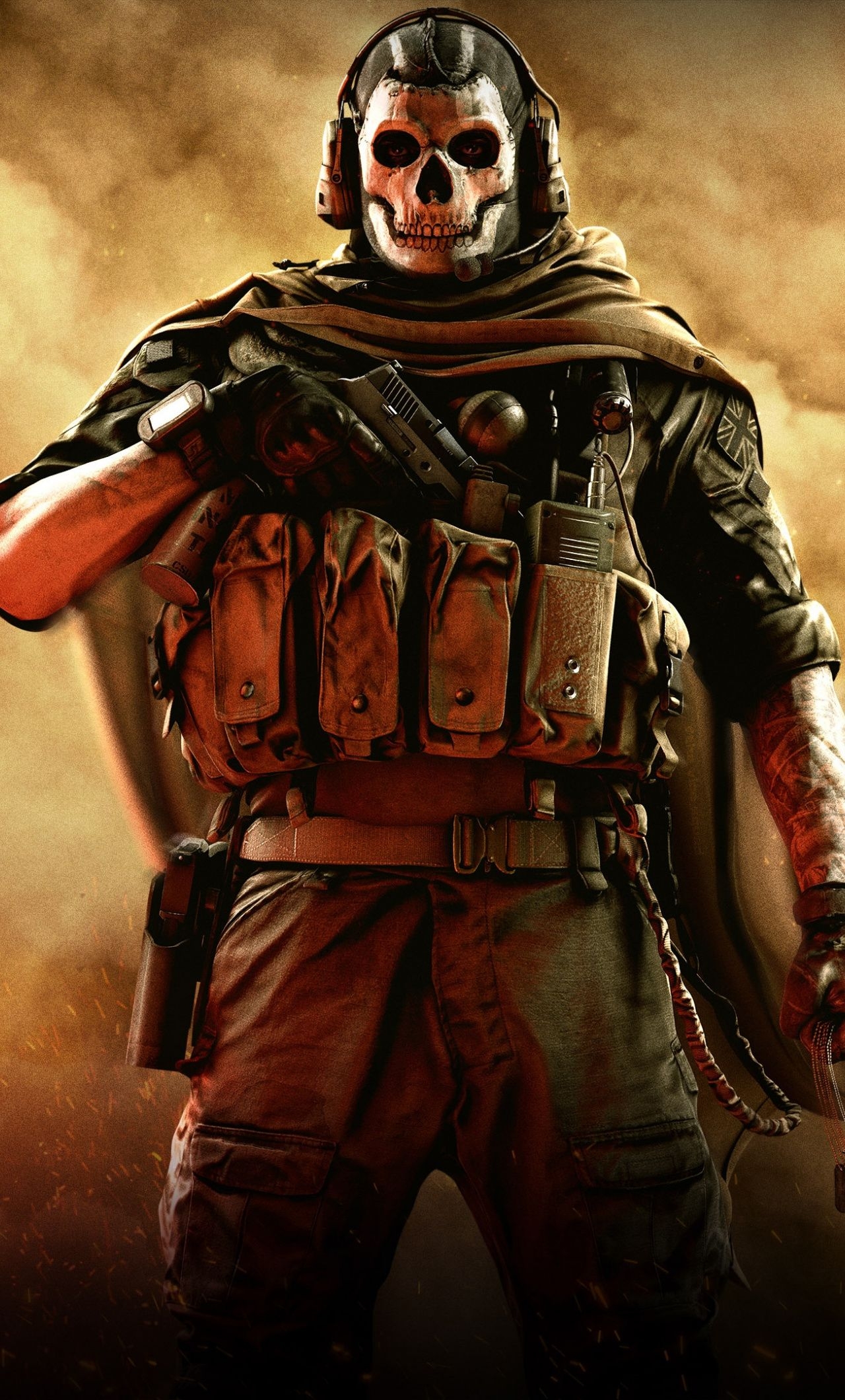 1280x2120 Download Call of Duty: Modern Warfare, soldier in mask, game, Phone