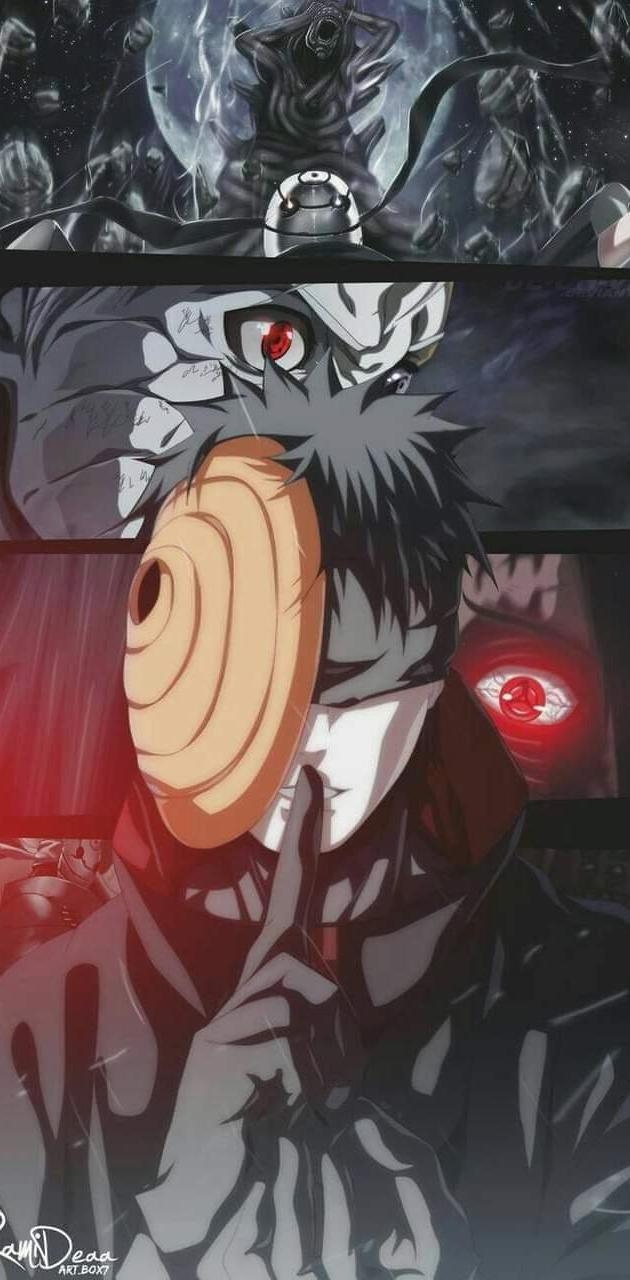 630x1280 Obito Rage wallpaper, Phone