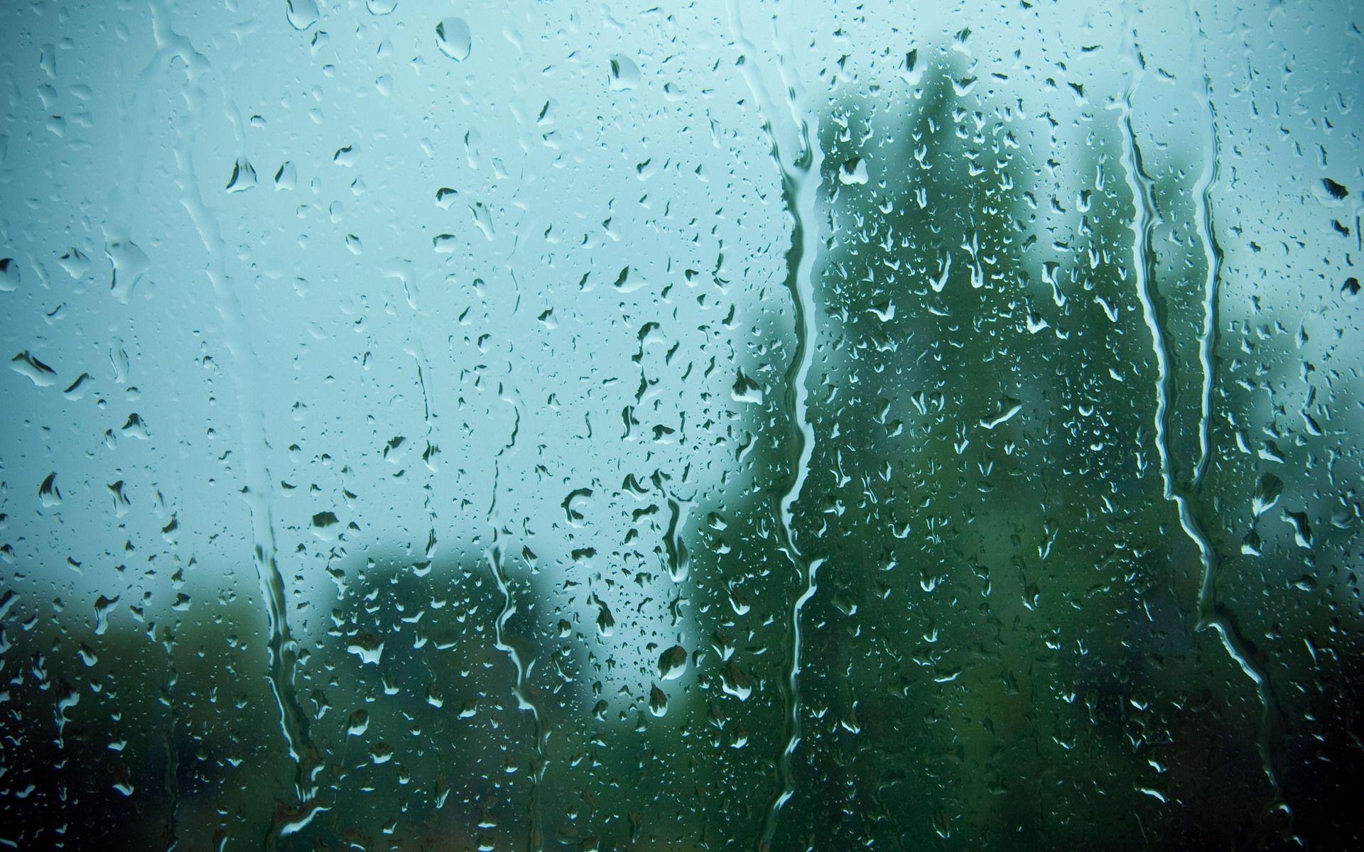 1920x1200 Rain On Window Wallpaper, Desktop