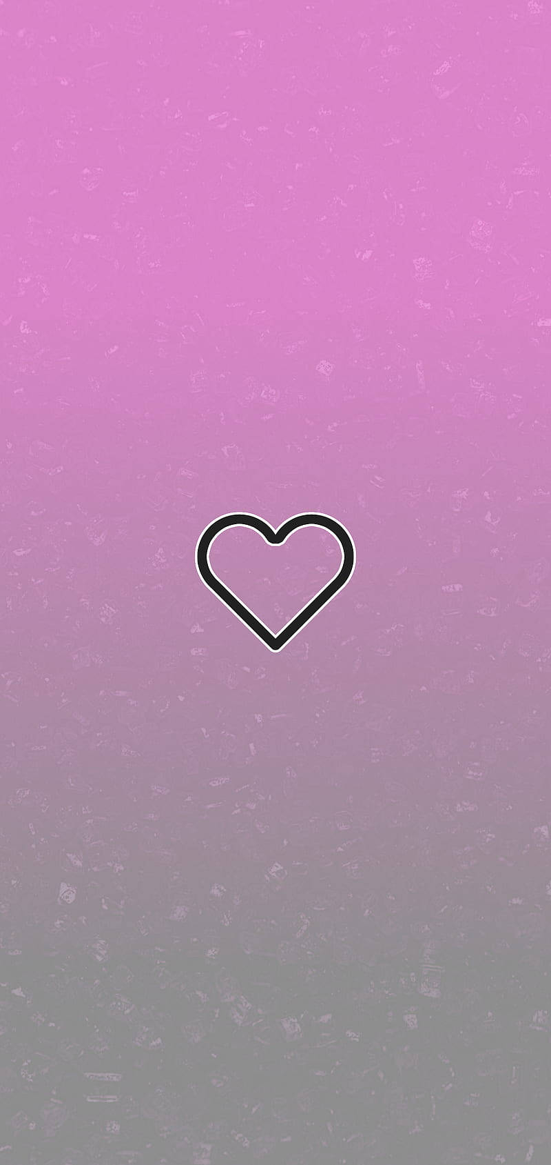 800x1690 Download Cute Instagram Heart On Gradient Background Wallpaper, Phone