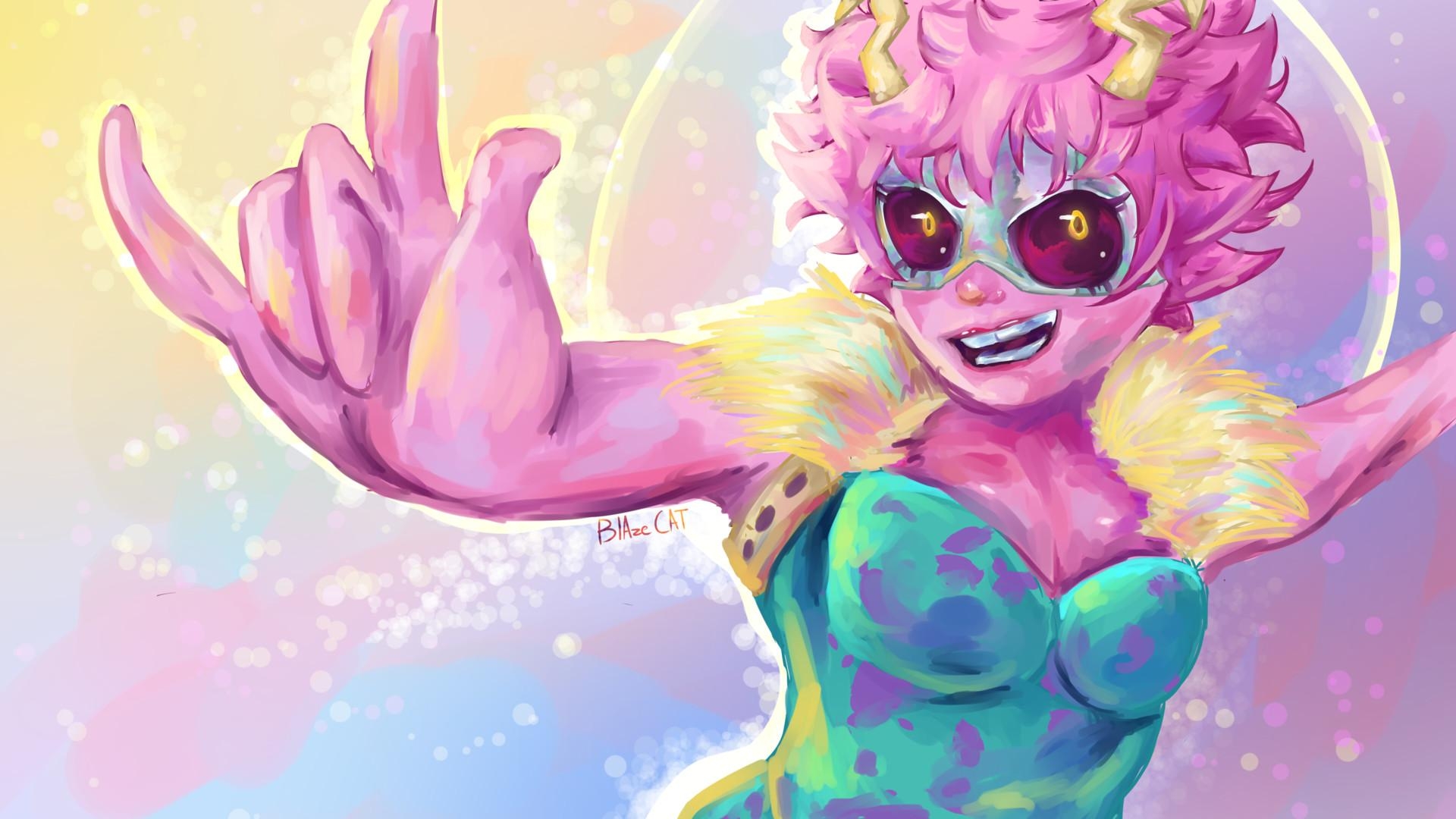 1920x1080 Blaze Cat Ashido Hand, Desktop