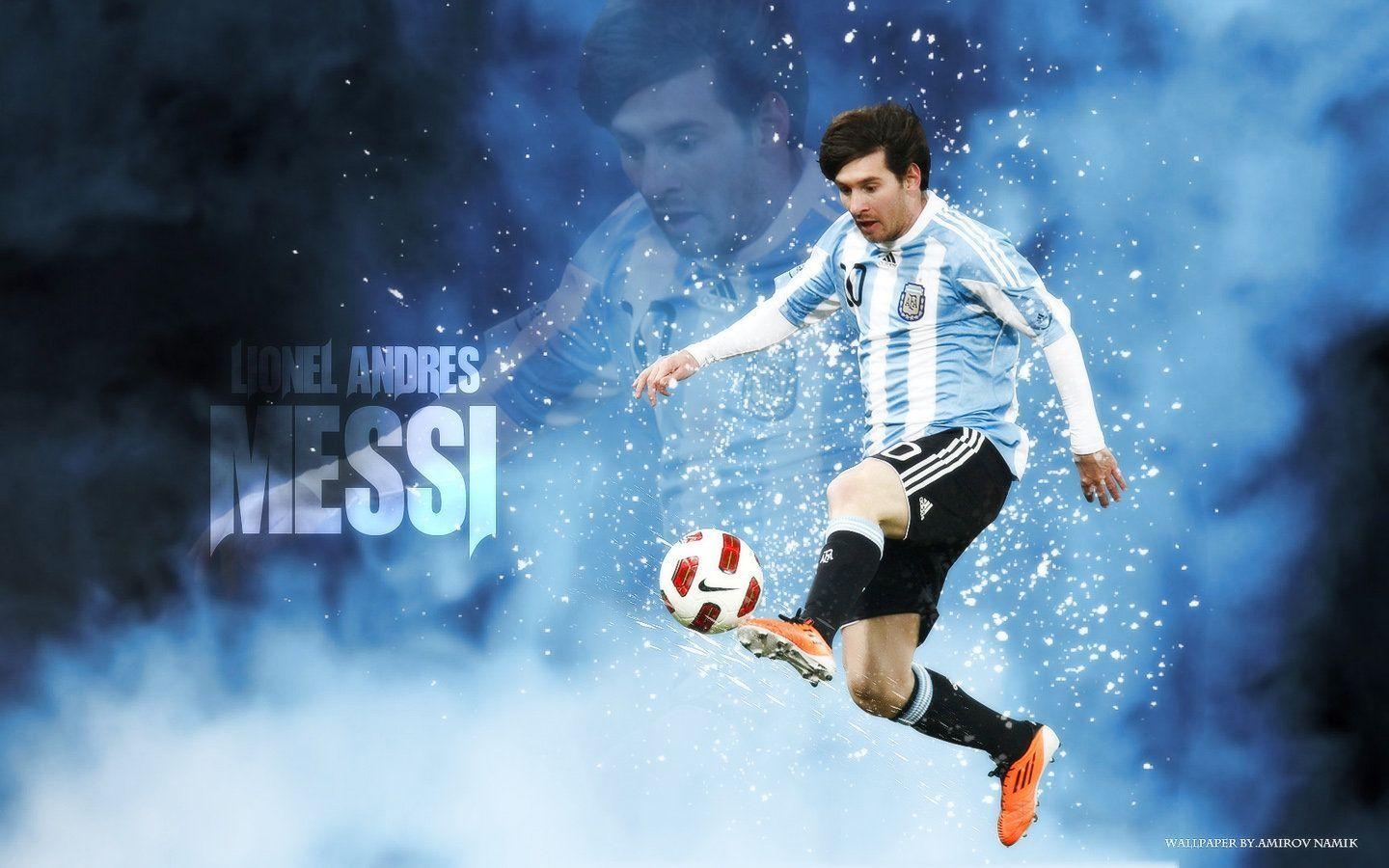 1440x900 Lionel Messi Argentina Wallpaper Andres Messi Wallpaper HD, Desktop