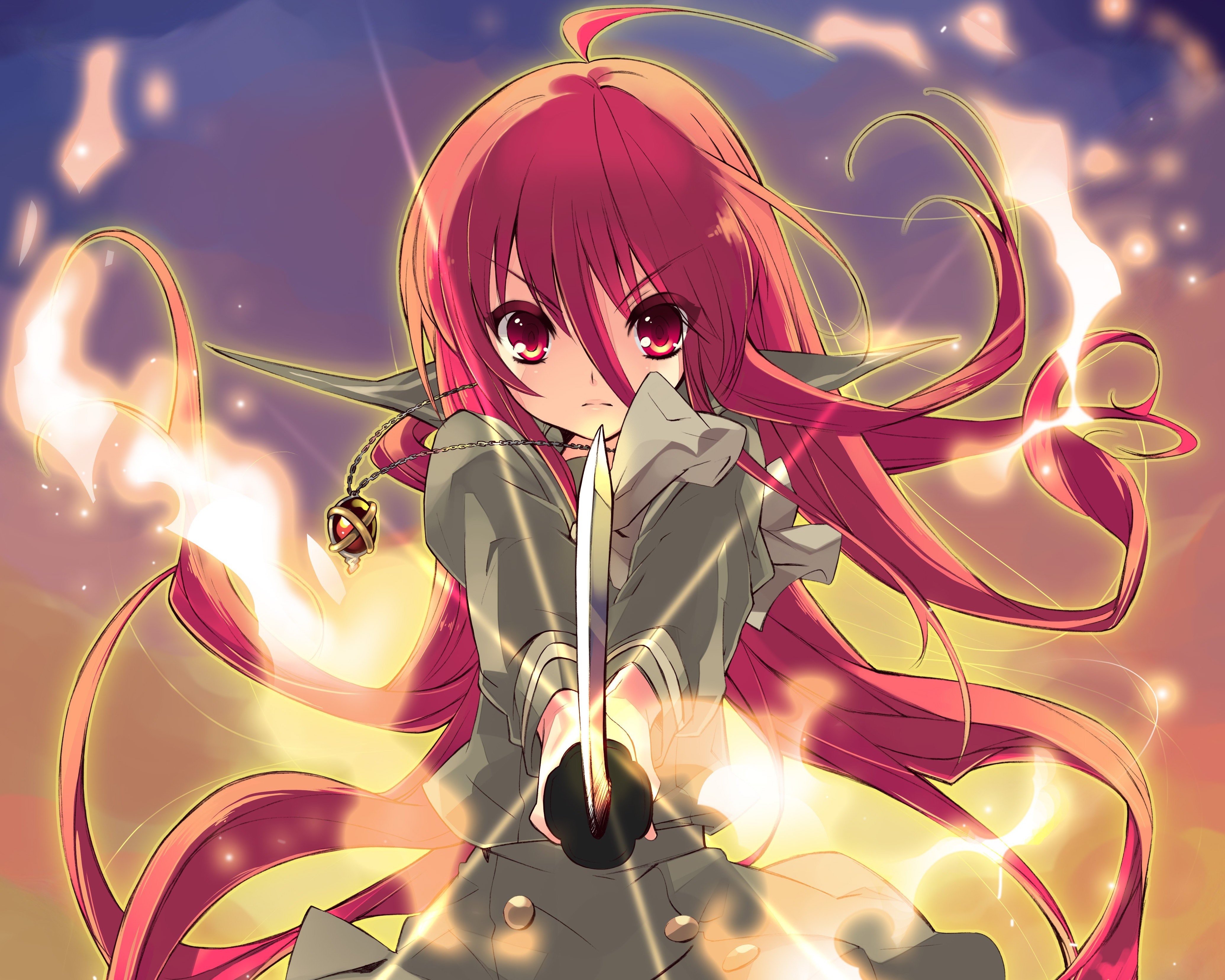 4140x3320 Shakugan no Shana, Anime girls, Shana, Alastor Shakugan no, Desktop