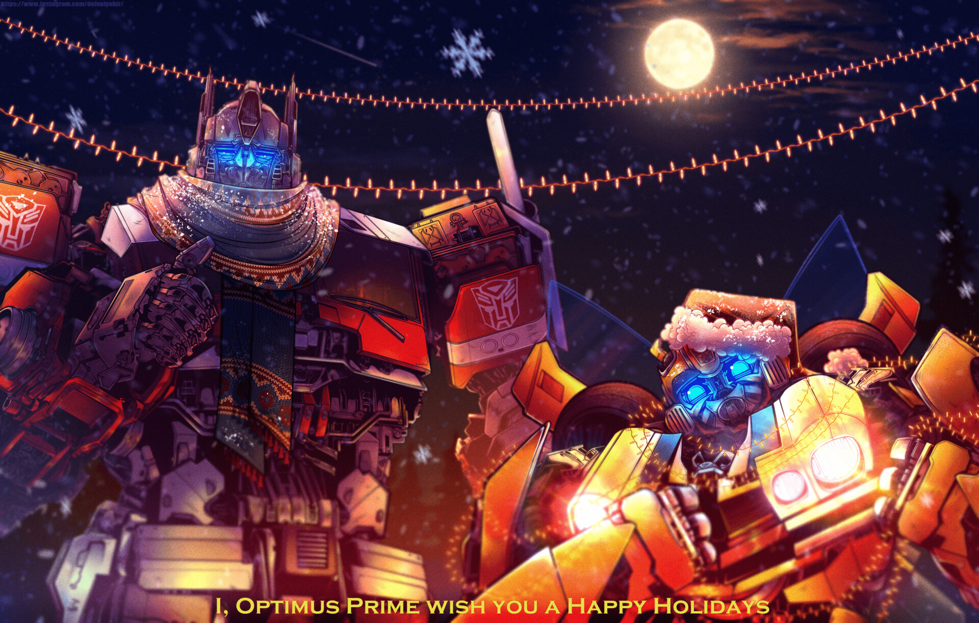 1920x1230 I, Optimus Prime Wish You A Happy Holidays Merry Christmas 2022, Desktop