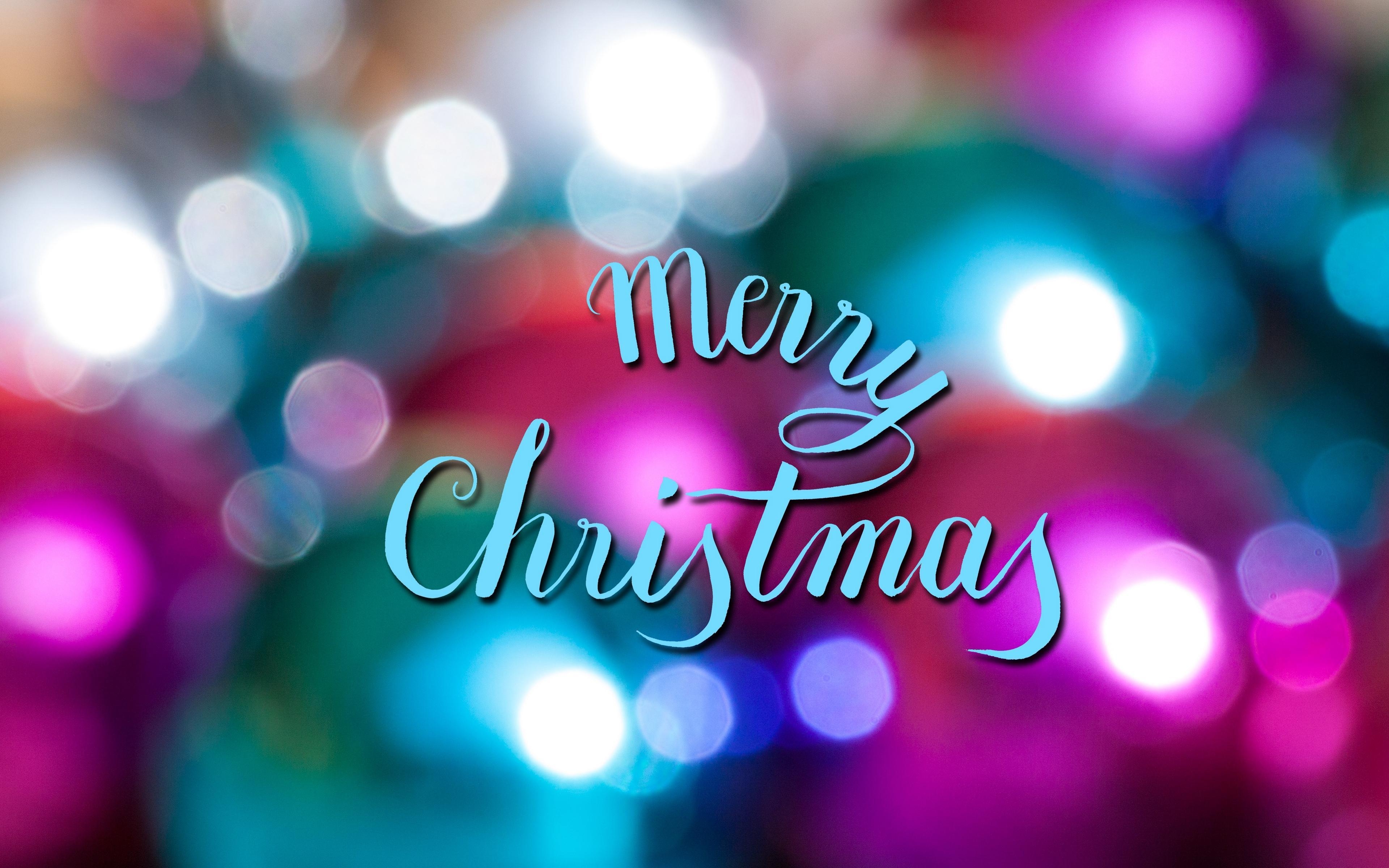 3840x2400 Download wallpaper  merry christmas, christmas, Desktop