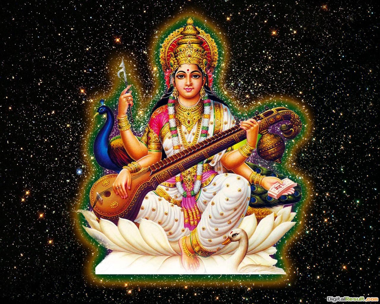 1280x1030 Wallpaper » Maa Saraswati Sharde » Goddess, Desktop