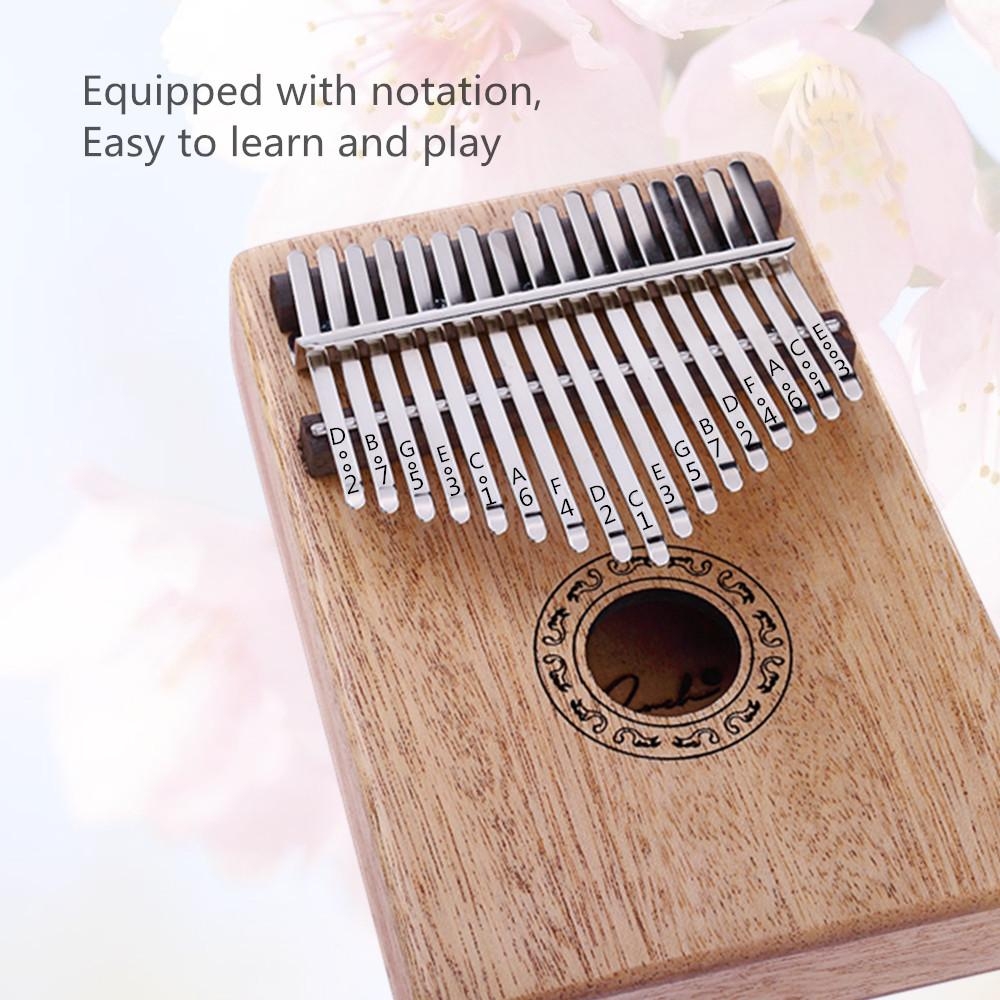 1000x1000 Ranch Kalimba Thumb Piano 17 Keys, Phone