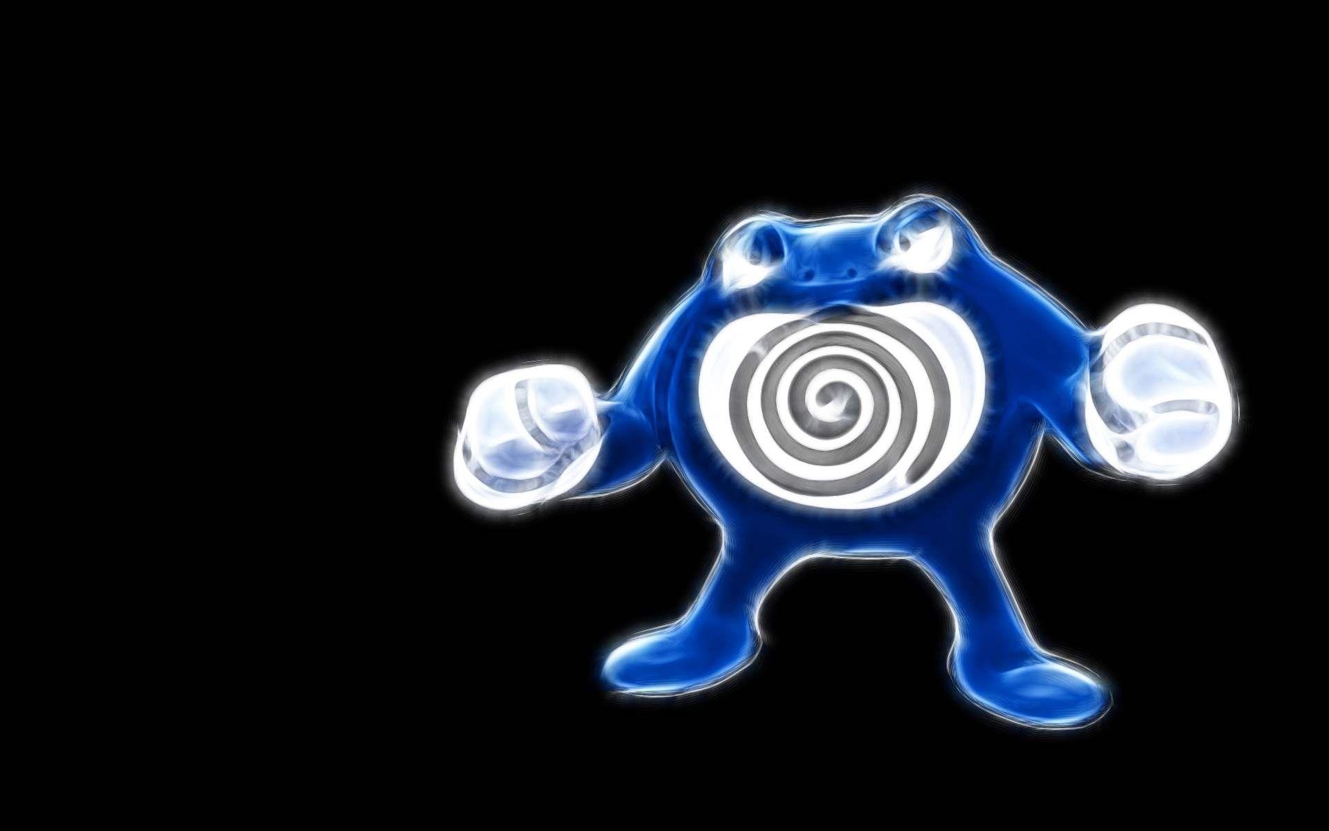 1920x1200 poliwrath #pokemon #anime #pocketmonsters. neon, Desktop